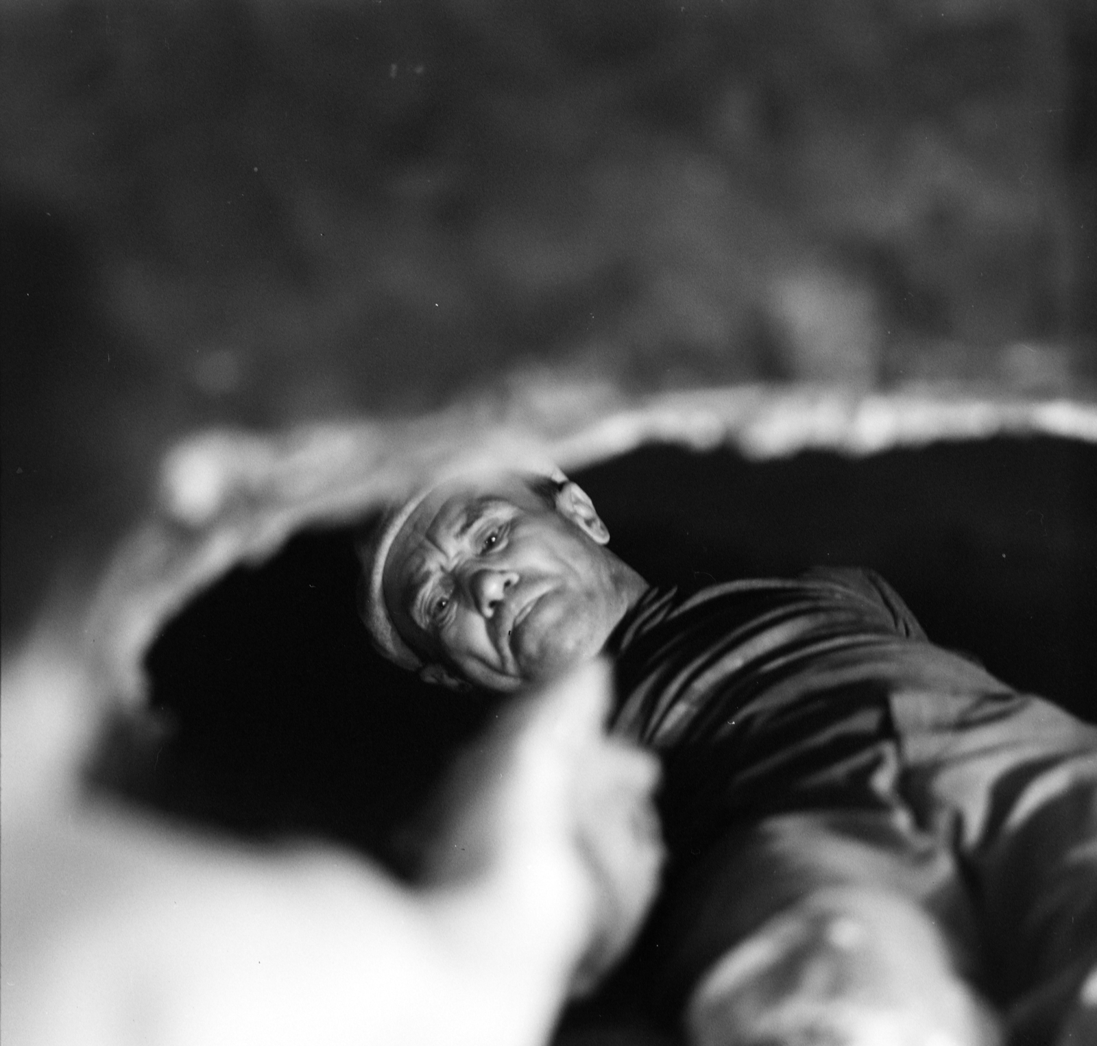 1968, Szalay Zoltán, bottom view, worker, Fortepan #138408