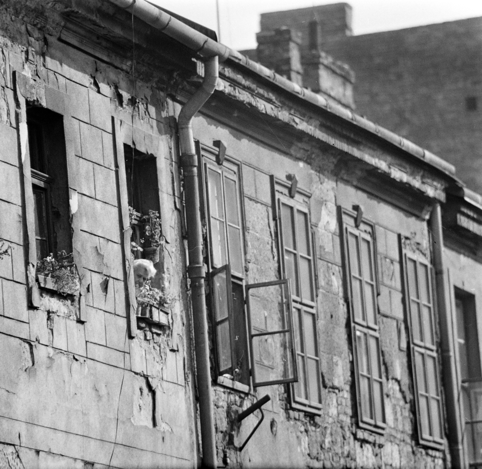Magyarország, Budapest VII., Jobbágy utca 34. és 36., 1965, Szalay Zoltán, Budapest, Fortepan #138417