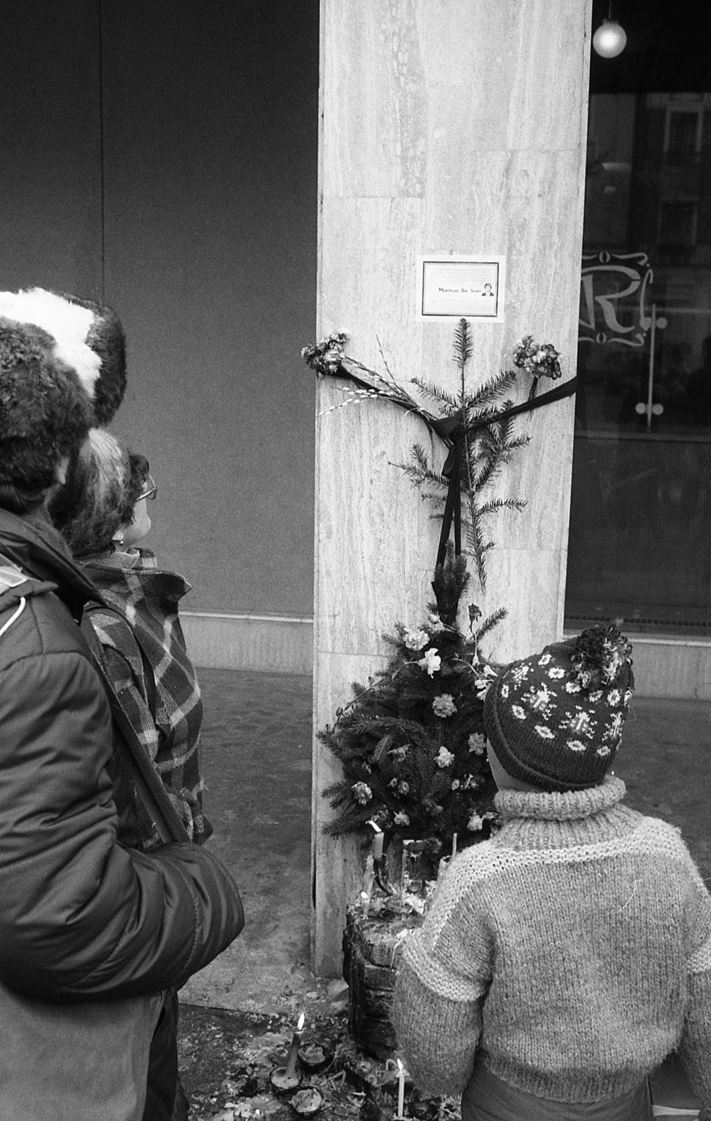 Romania,Transylvania, Târgu Mureș, 1990, Szalay Zoltán, revolution, Romanian revolution, Fortepan #138471