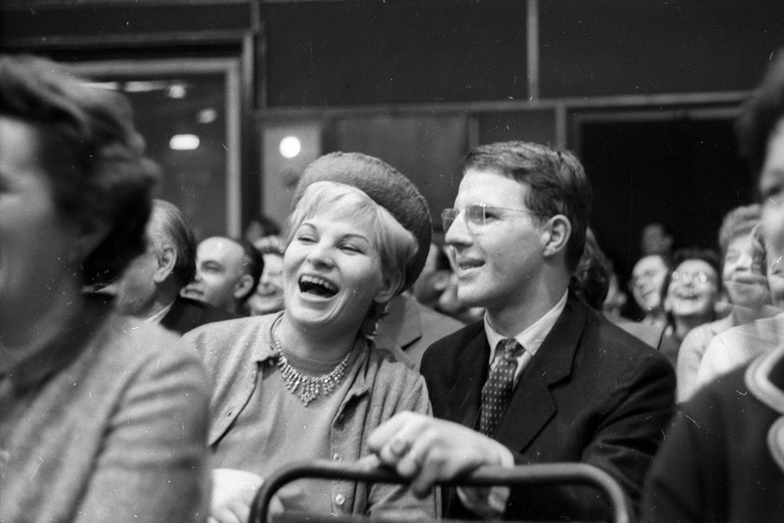 Magyarország, Budapest VIII., a Magyar Rádió 6-os stúdiója., 1962, Szalay Zoltán, Budapest, Fortepan #138567