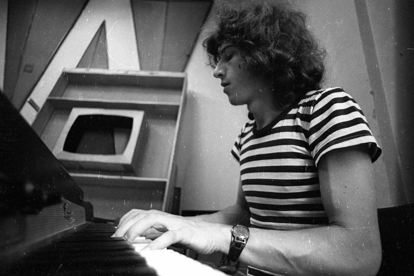 Magyarország, Másik János zenész és zeneszerző., 1973, Szalay Zoltán, Fortepan #139189