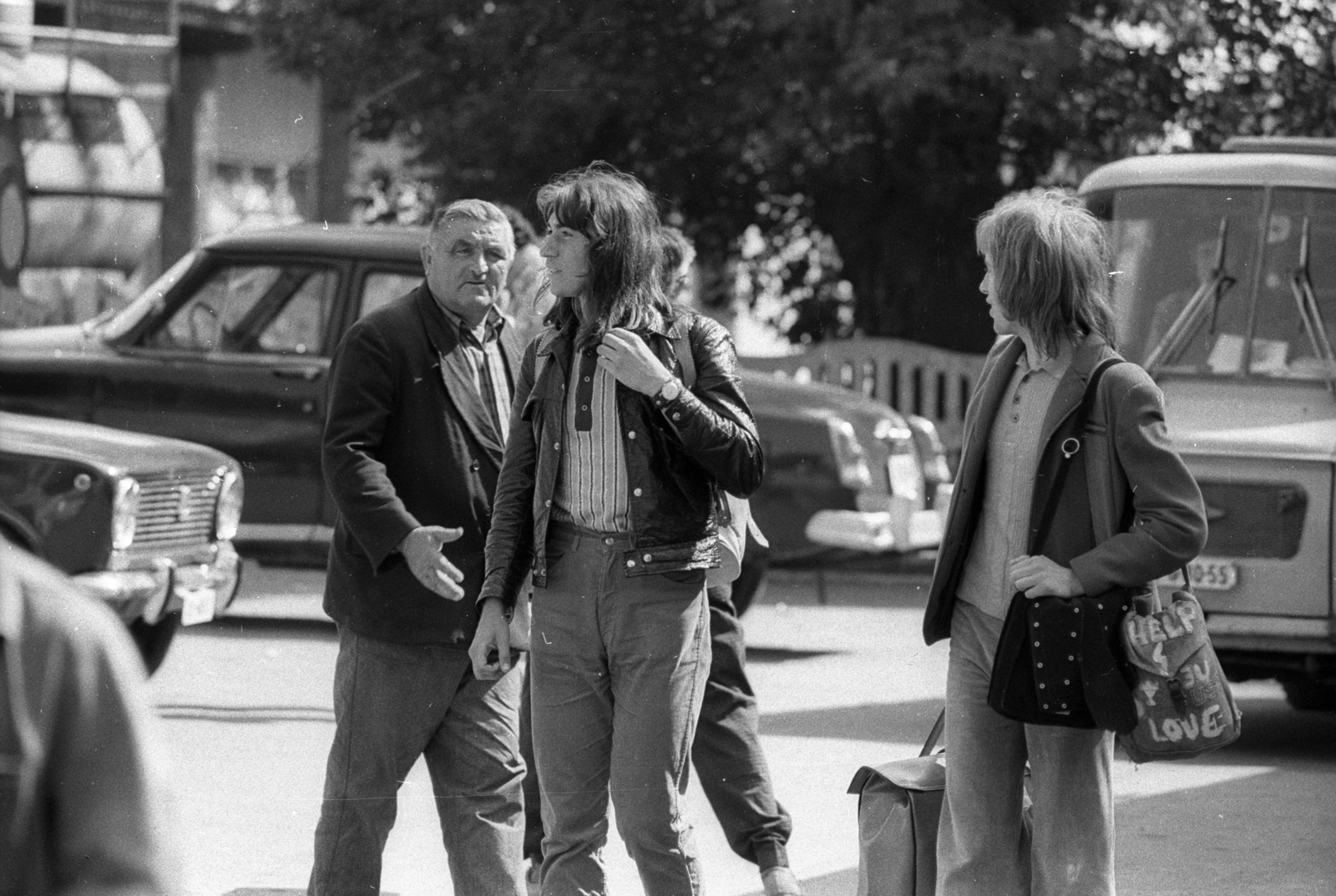 Hungary, 1974, Szalay Zoltán, Nysa-brand, long-haired, Fortepan #139224