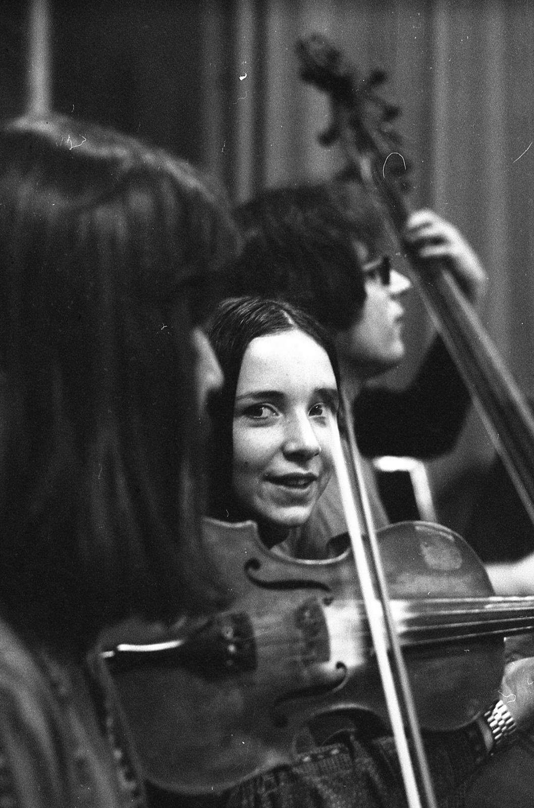 Hungary, Budapest XIV., Kassák Klub, középen Sebestyén Márta, mögötte Sebő Ferenc., 1978, Szalay Zoltán, Budapest, Fortepan #139270