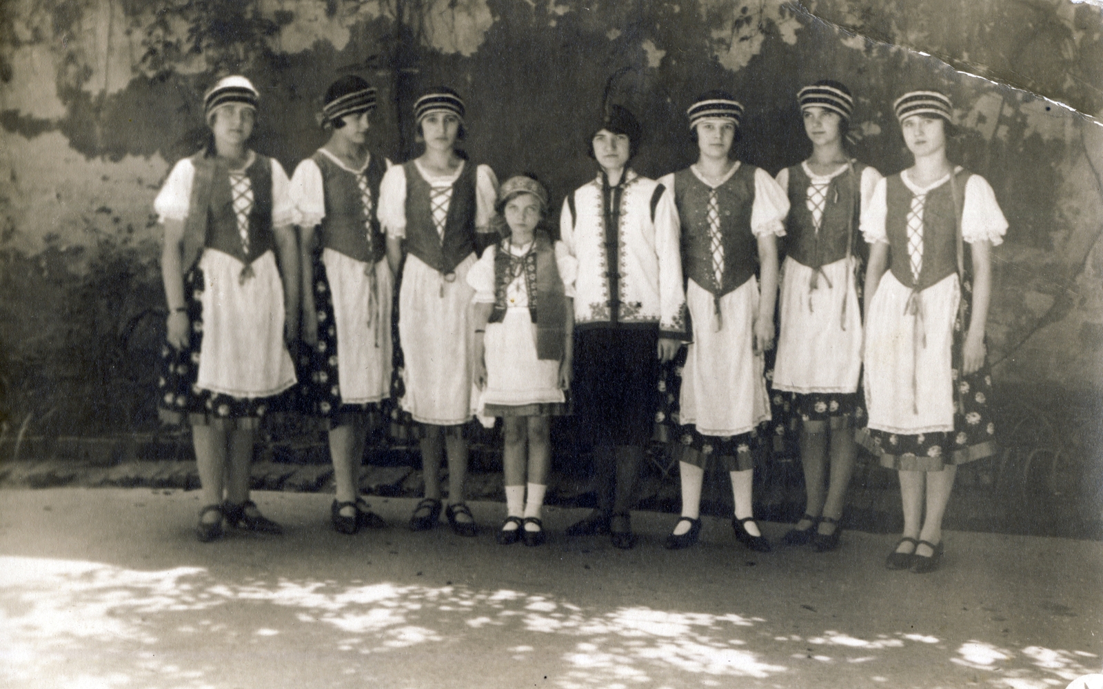 Hungary, 1926, Mussa Gymma Réka, folk costume, Fortepan #139287