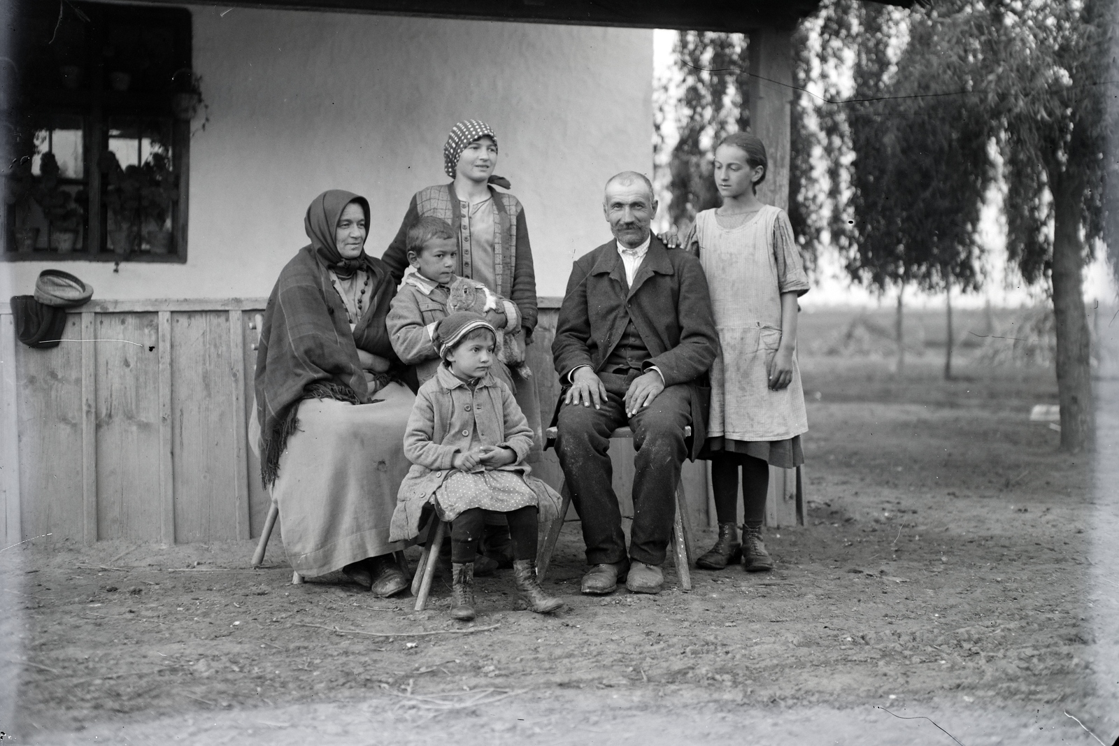 1935, Szekrényesy Réka, család, népviselet, Fortepan #139528