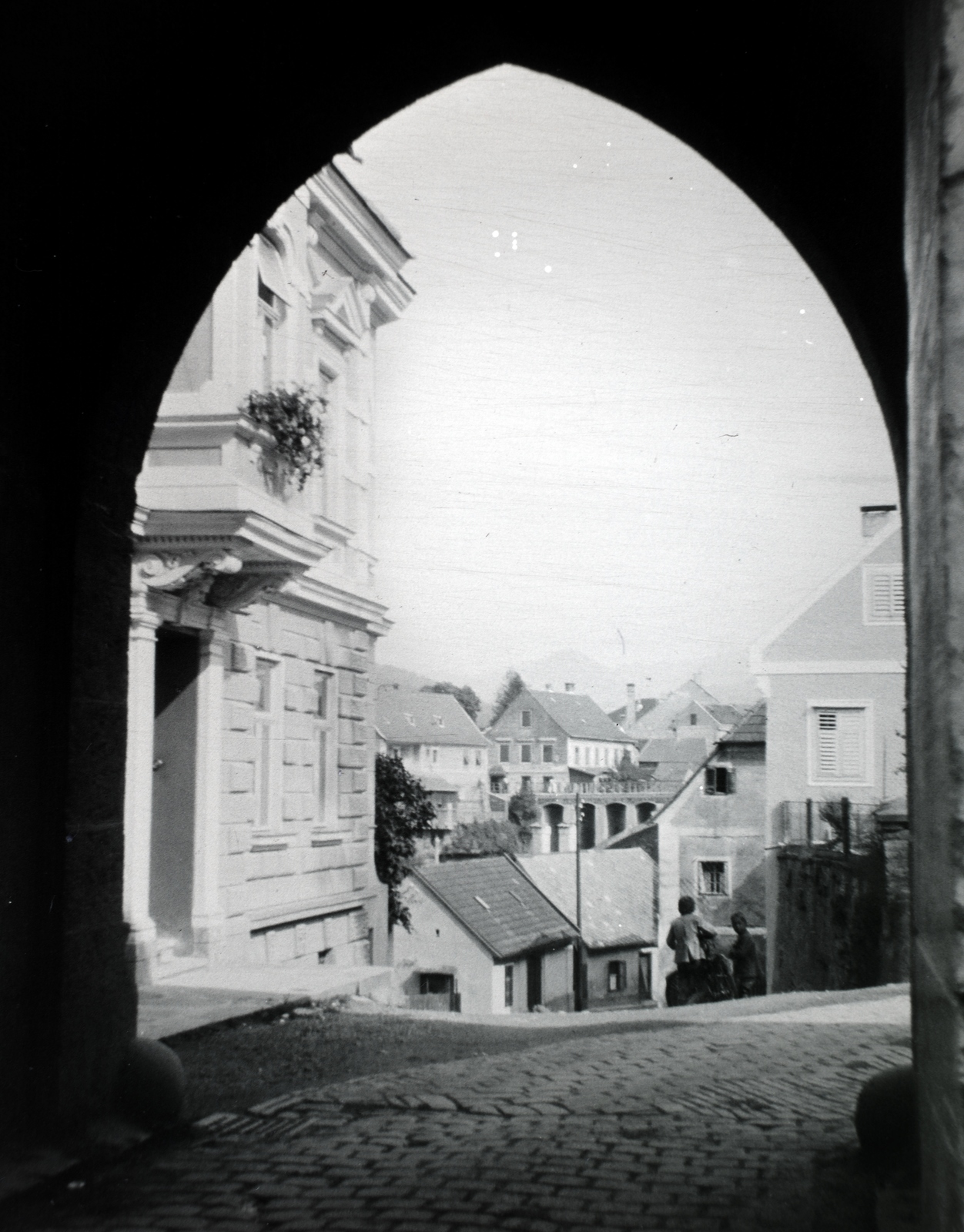 Austria, Ybbstorgasse, Ybbstor, szemben az Unter den Leithen., 1939, Mezey Ferenc, Fortepan #139655