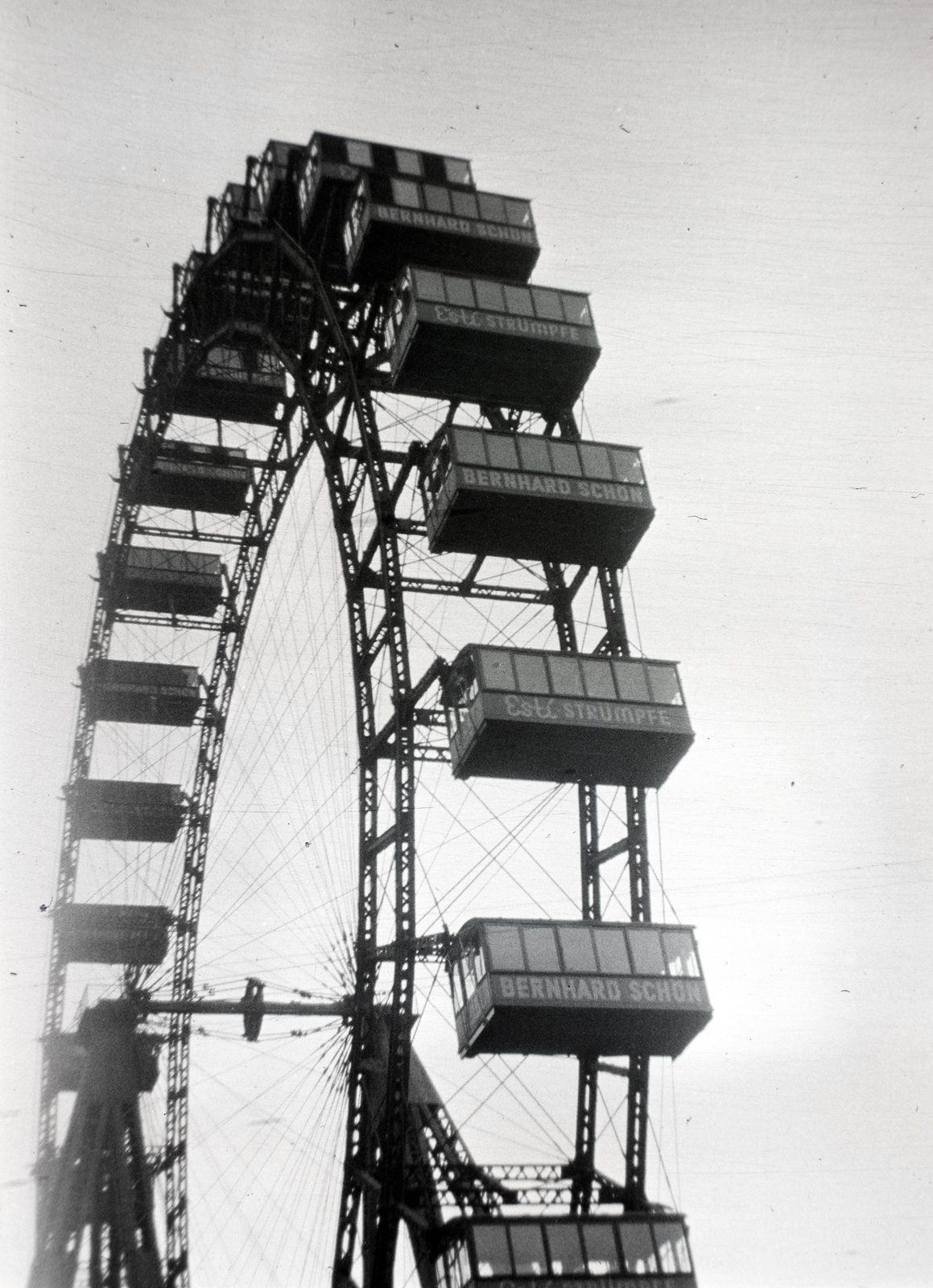 Austria, Vienna, Práter., 1939, Mezey Ferenc, Ferris wheel, Fortepan #139657