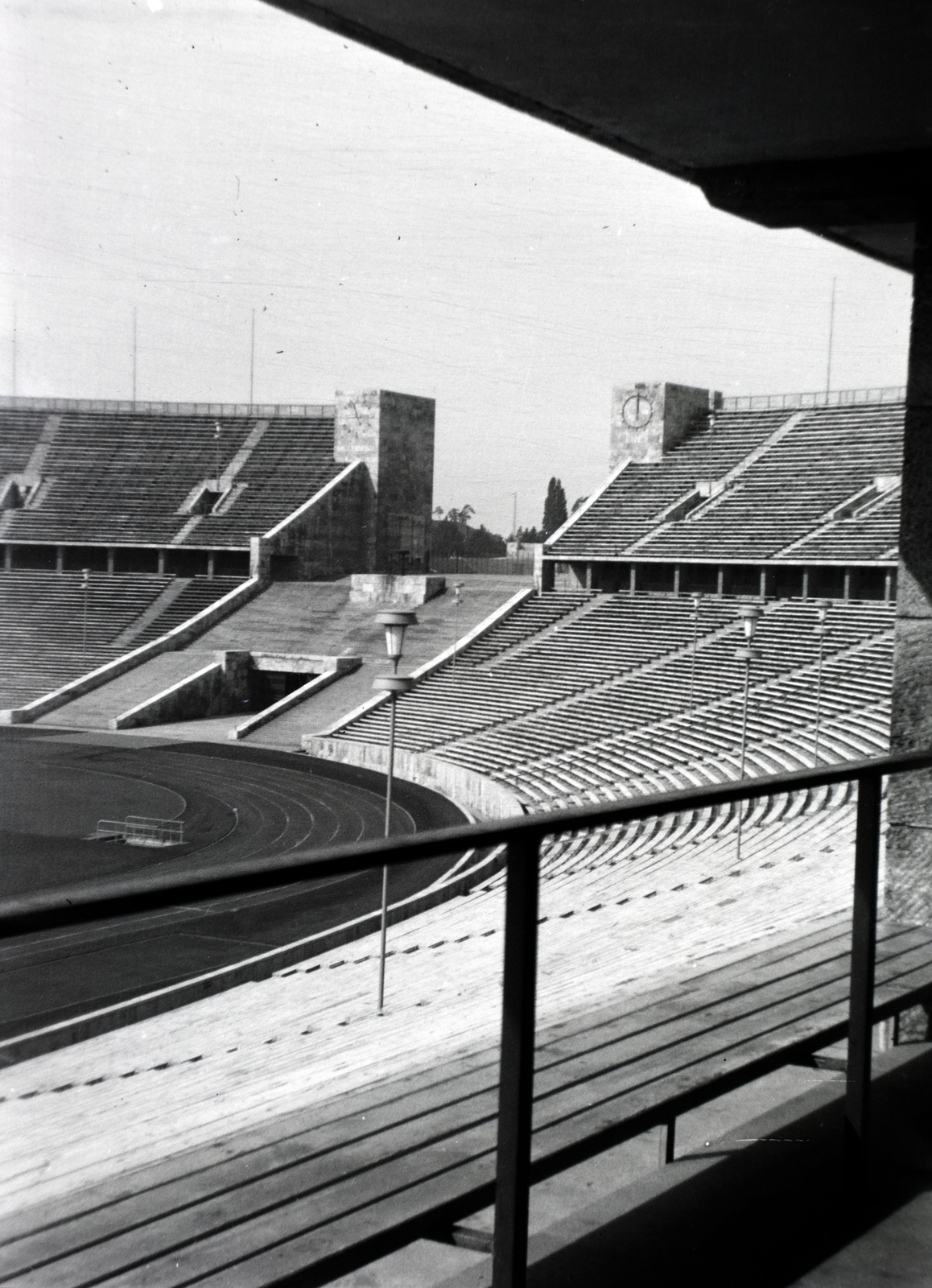 Németország, Berlin, Olimpiai stadion., 1939, Mezey Ferenc, Berlini Olimpia, olimpia, stadion, Werner March-terv, Fortepan #139674