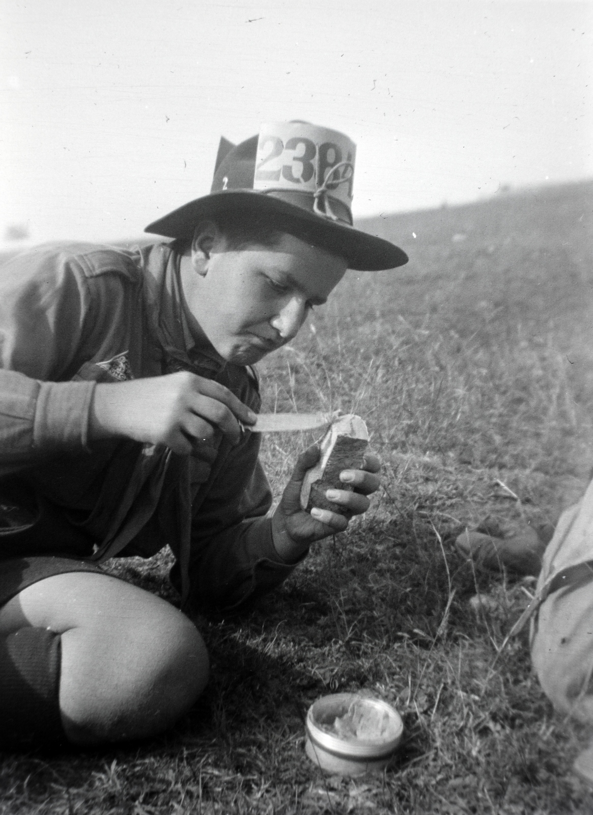 1936, Mezey Ferenc, scouting, Capture the Flag, Fortepan #139709