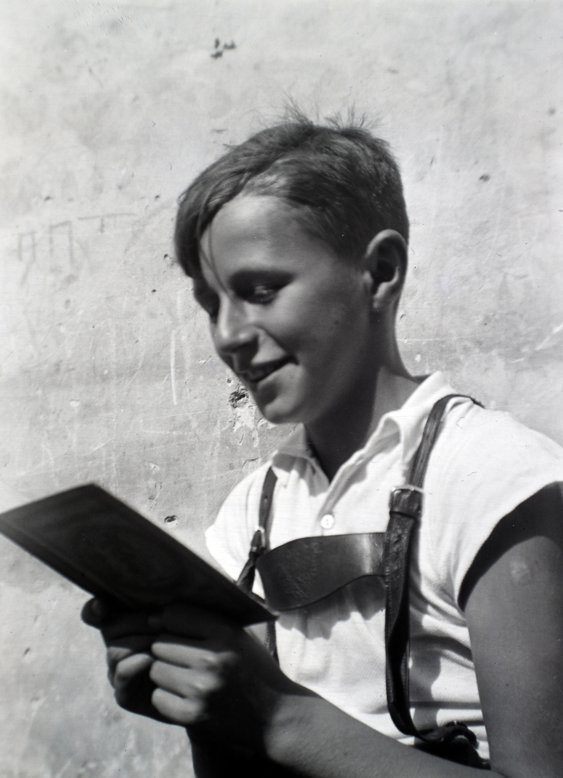 1938, Mezey Ferenc, reading, Fortepan #139728