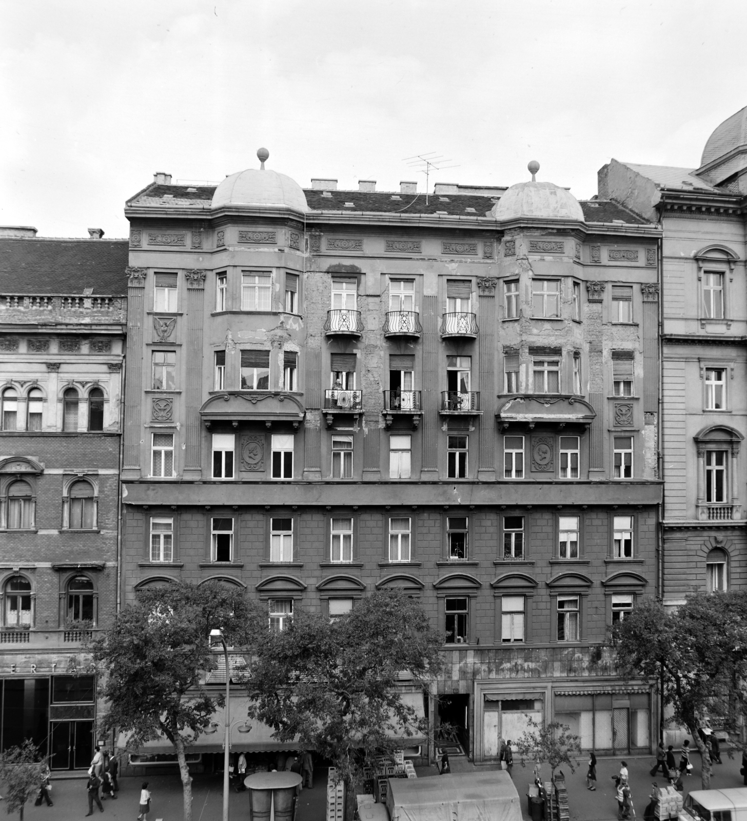 Hungary, Budapest XIII., Szent István körút 30. számú ház., 1976, UVATERV, Budapest, Fortepan #139972
