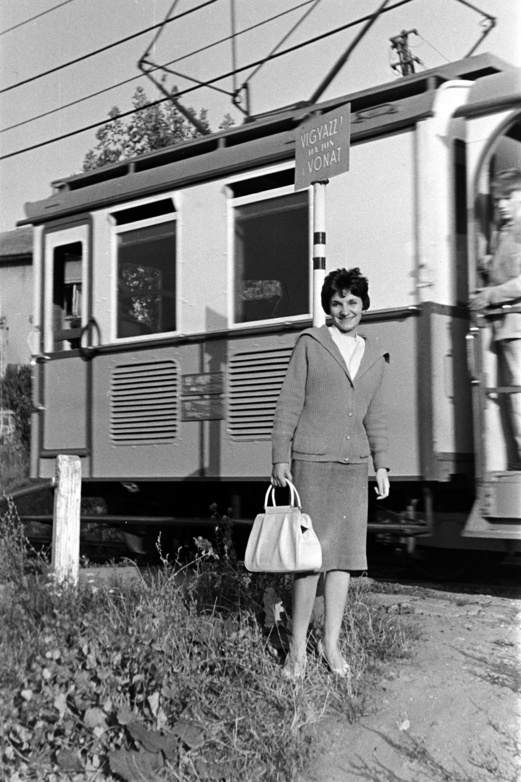Hungary, Budapest XII., Fogaskerekű., 1966, Németh Tamás, funicular train, Budapest, Fortepan #140074