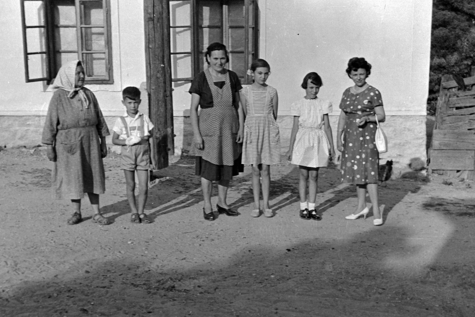 Hungary, 1961, Németh Tamás, generations, Fortepan #140132