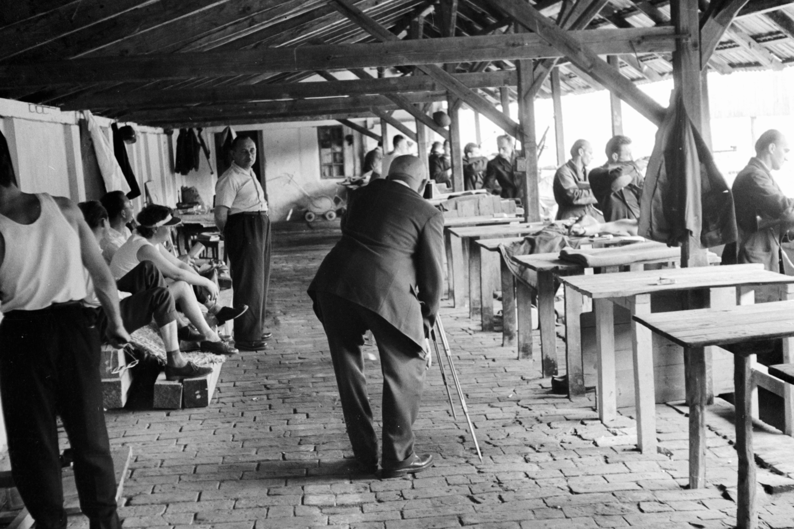 1963, Németh Tamás, target shooting, shooting range, Fortepan #140193