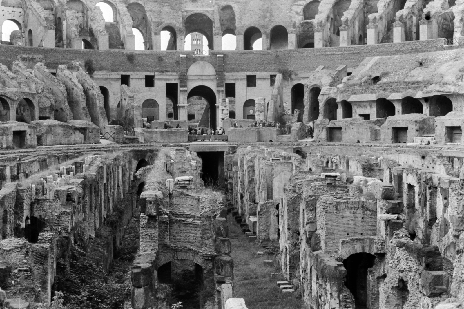 Italy, Rome, Colosseum., 1969, Németh Tamás, amphitheater, Fortepan #140198