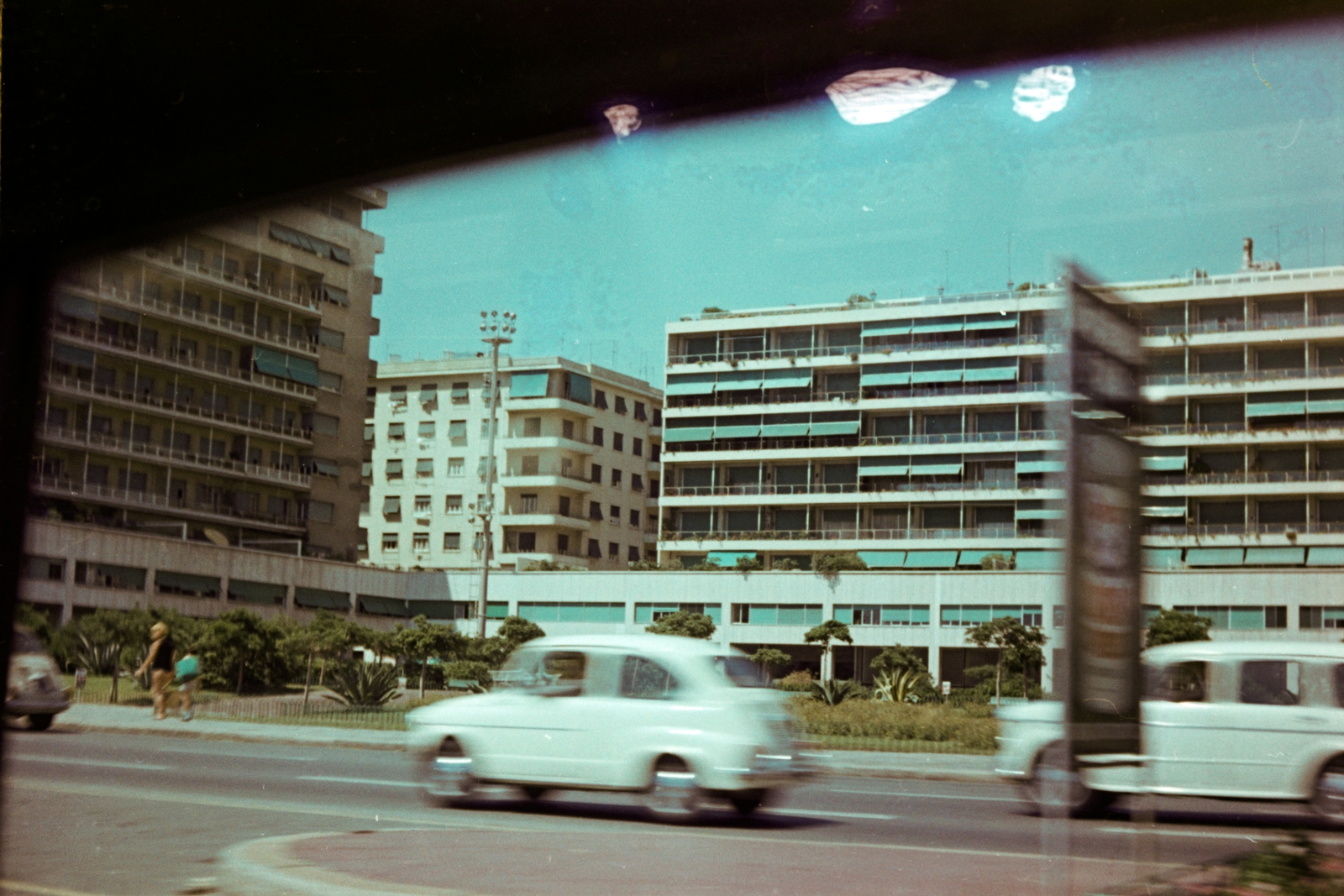 Olaszország, Genova, Piazza Raffaele Rossetti., 1969, Németh Tamás, színes, Fortepan #140318