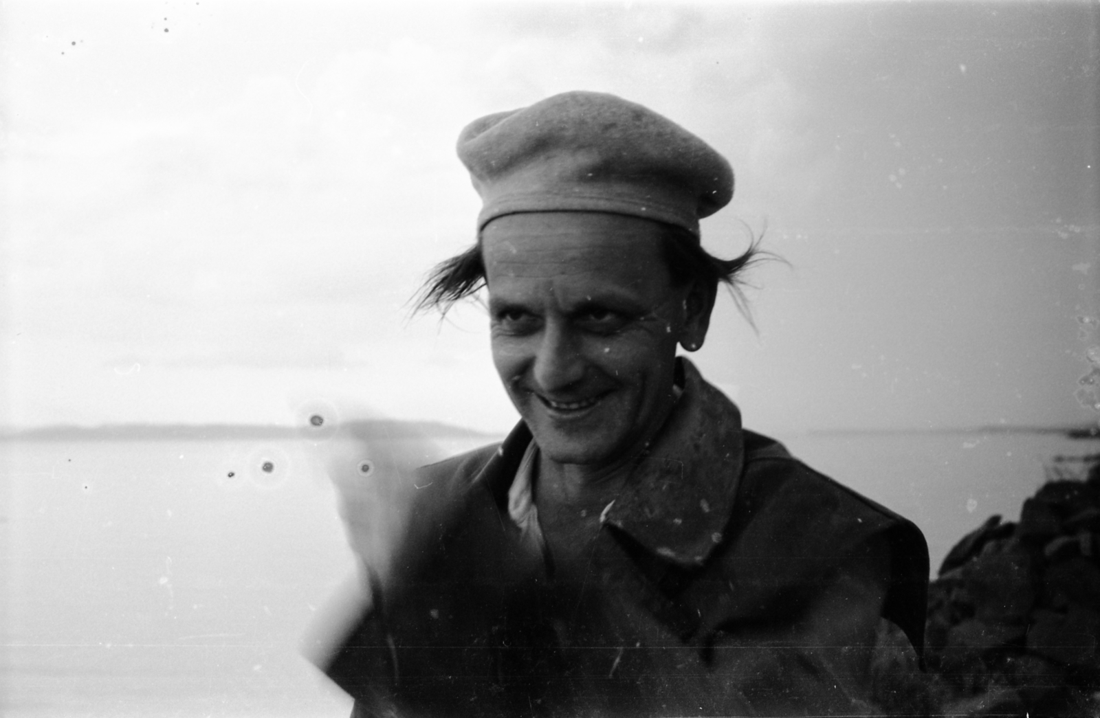 1960, Morvay Kinga, beret, Fortepan #140471