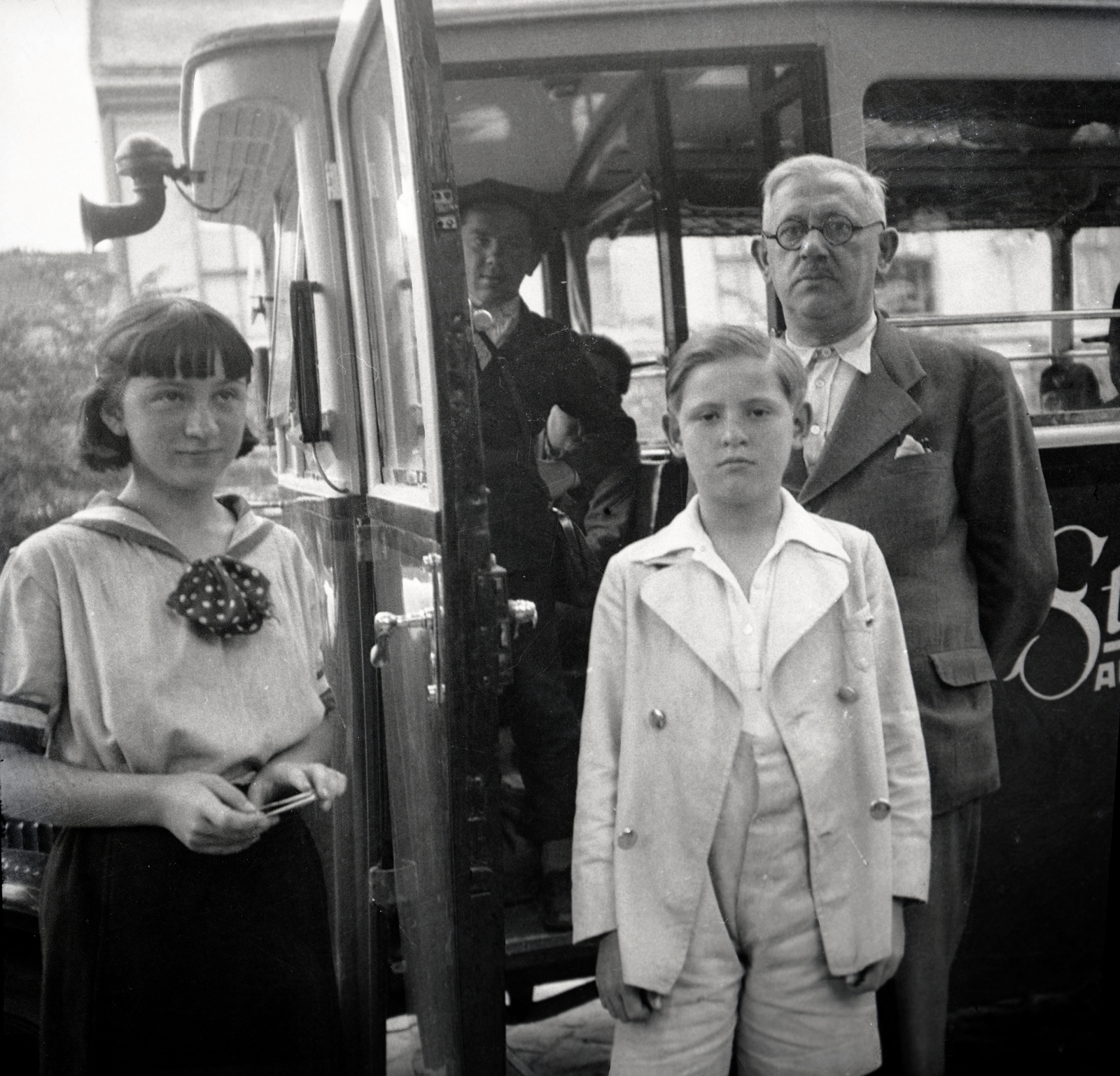 1937, Morvay Kinga, bus, Fortepan #140596