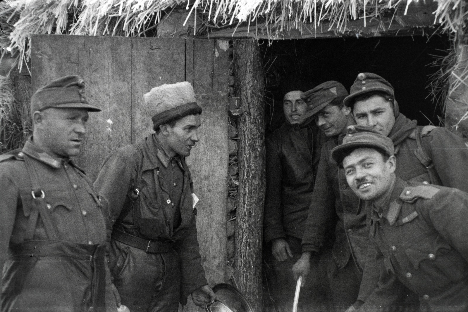 Russia, 1942, Miklós Lajos, second World War, Fortepan #140738