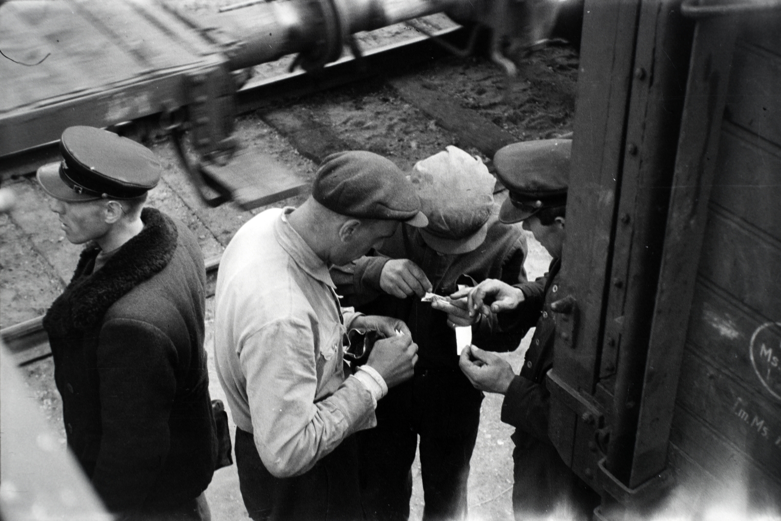 1943, Miklós Lajos, railway, Fortepan #140823