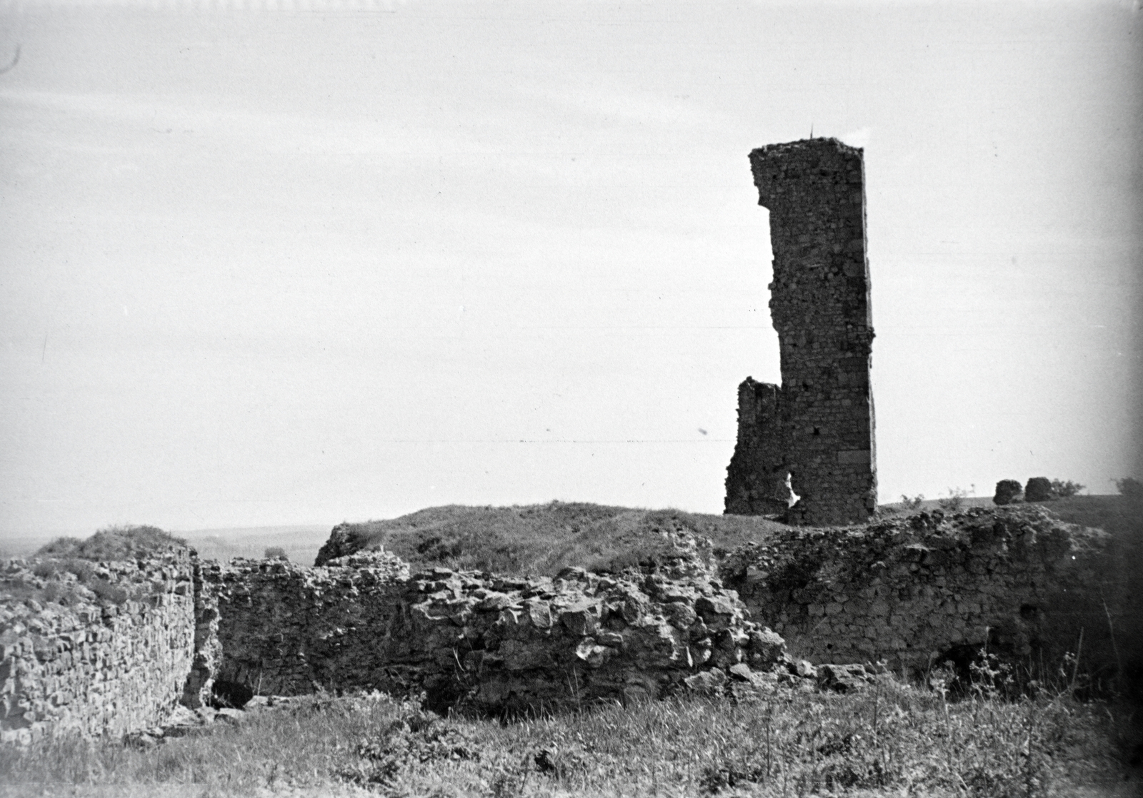 Magyarország, Nógrád, Nógrád vára., 1940, Miklós Lajos, várrom, Fortepan #140828