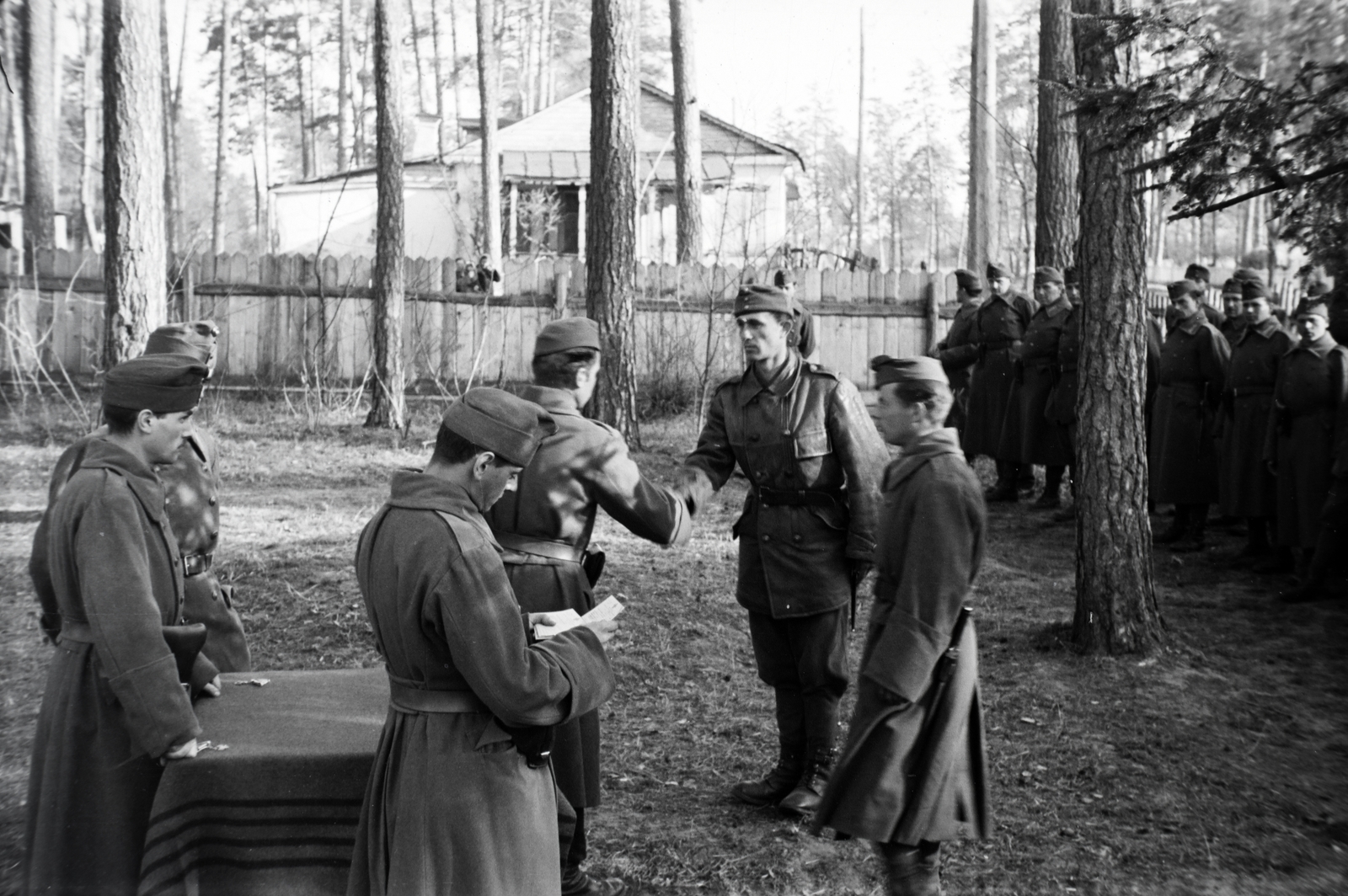 1942, Miklós Lajos, magyar katona, Fortepan #140846