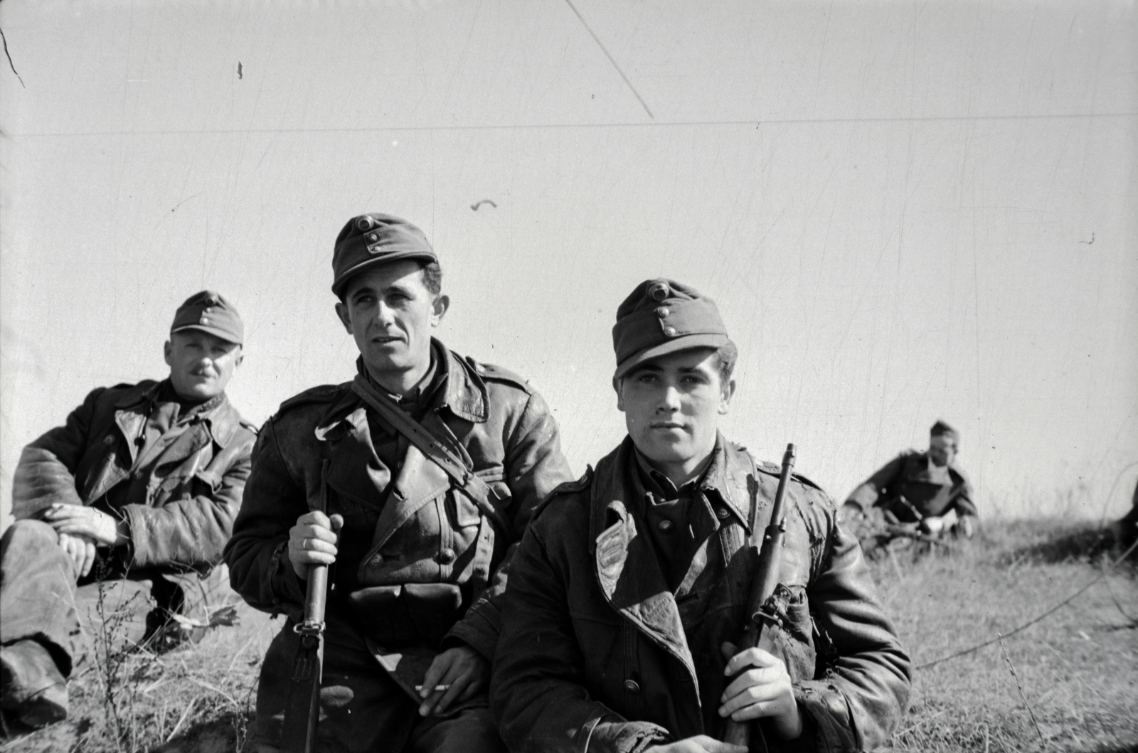 1942, Miklós Lajos, Hungarian soldier, Fortepan #141113