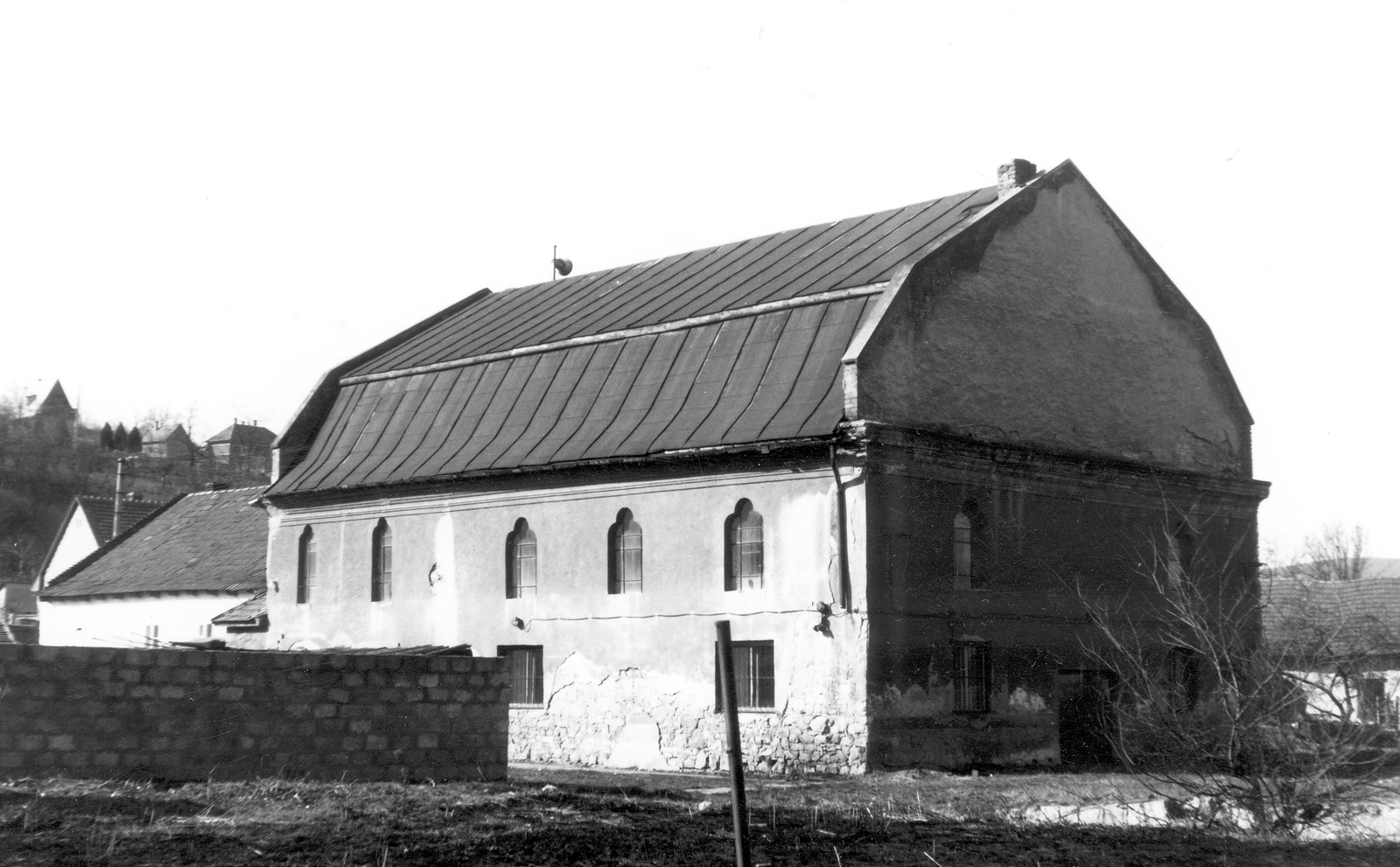 Hungary, Bodrogkeresztúr, Kossuth út 30., egykori zsinagóga, ma Zempléni Tájegységi Iroda (Aggteleki Nemzeti Park)., 1983, Gazda Anikó, Fortepan #141151