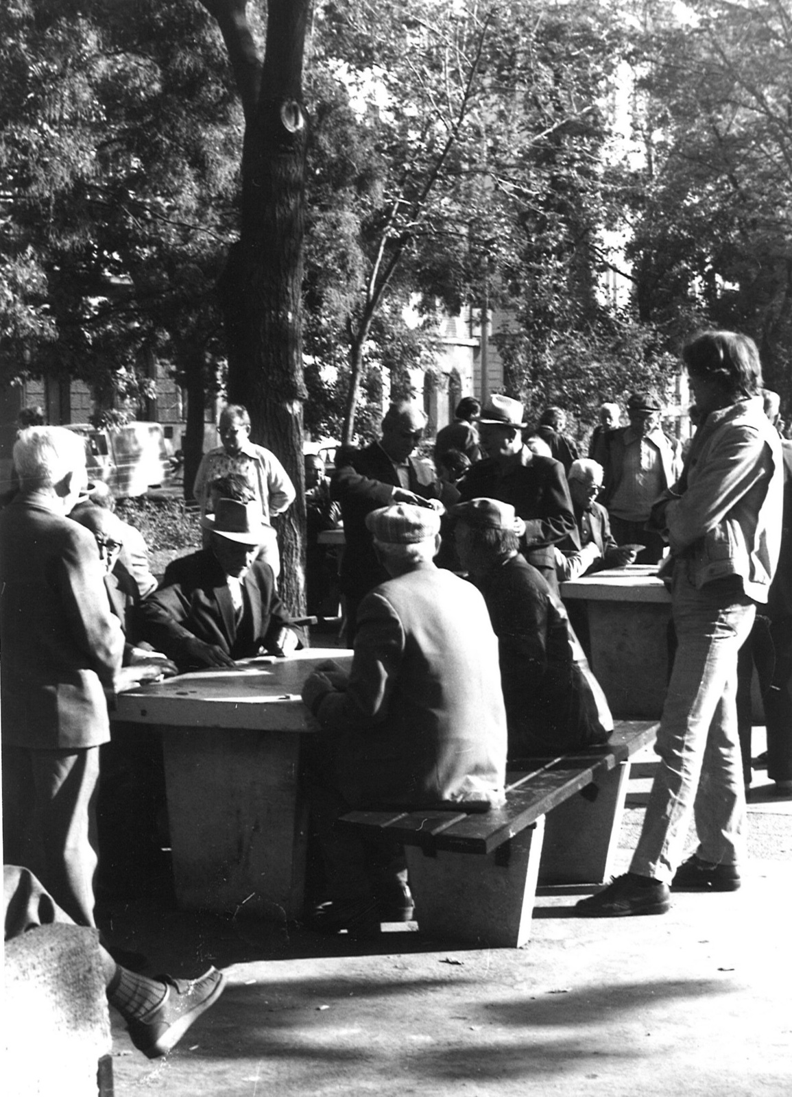 Hungary, Budapest VII., Almássy tér, háttérben a Tivadar utca torkolata., 1972, Hlatky Katalin-Főkert, Budapest, Fortepan #141335