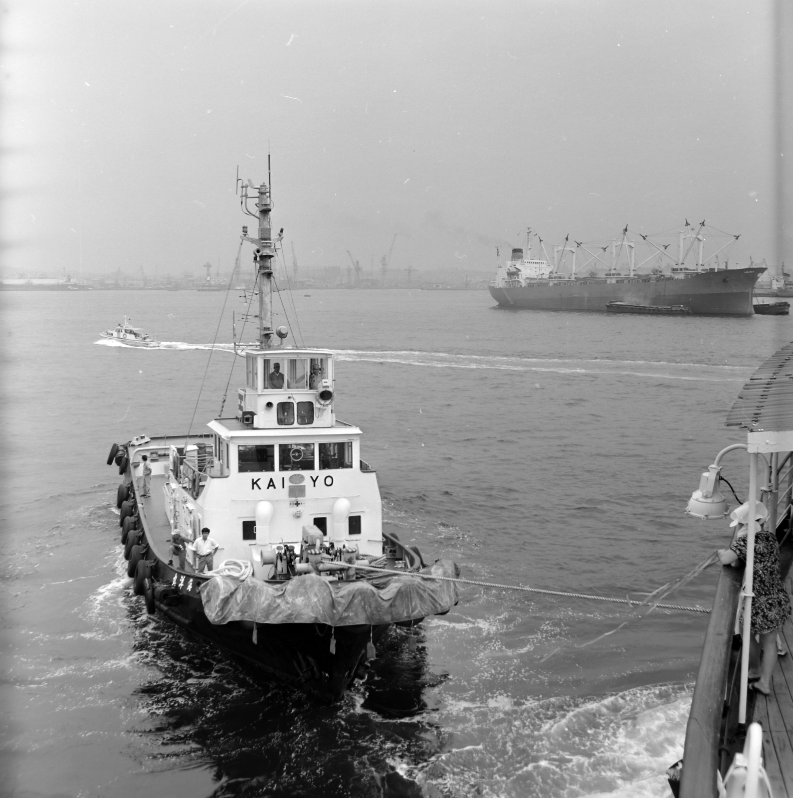 Japan, Yokohama, kikötő., 1978, Bencze László, Fortepan #141500