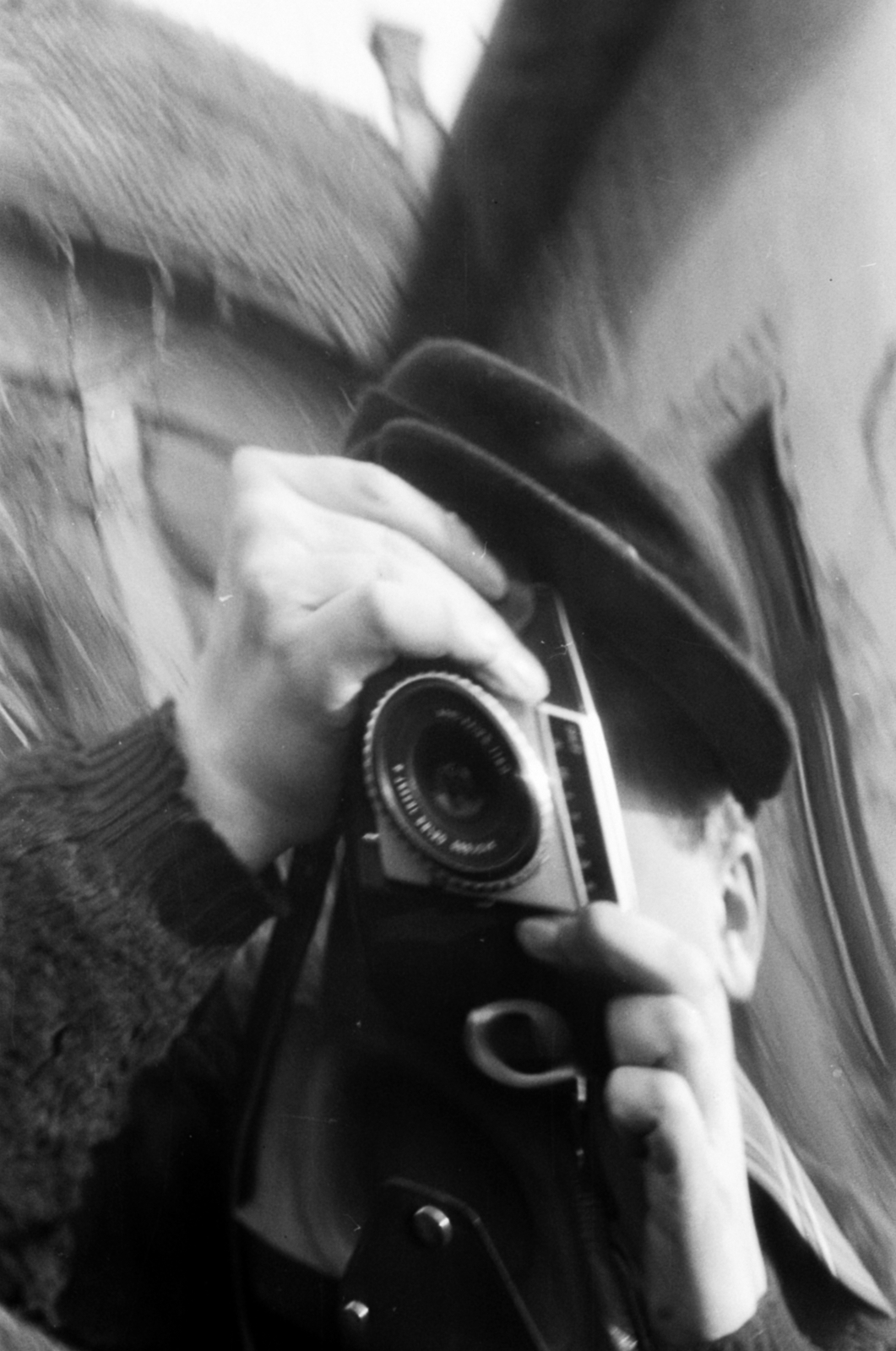 1968, Péterffy István, reflection, camera, photography, Fortepan #141693