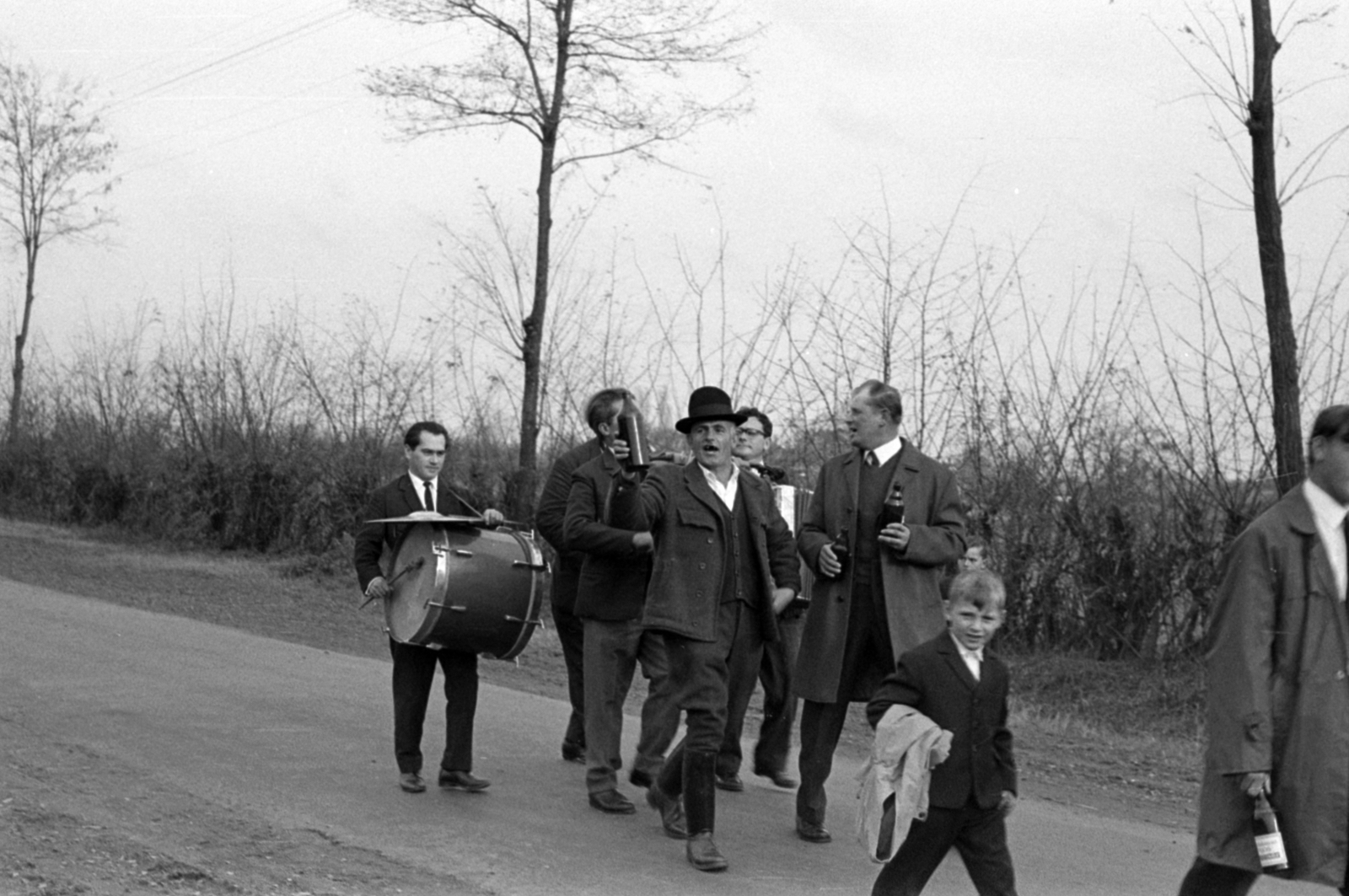 1969, Péterffy István, drinking, drum, cymbal, Fortepan #141700