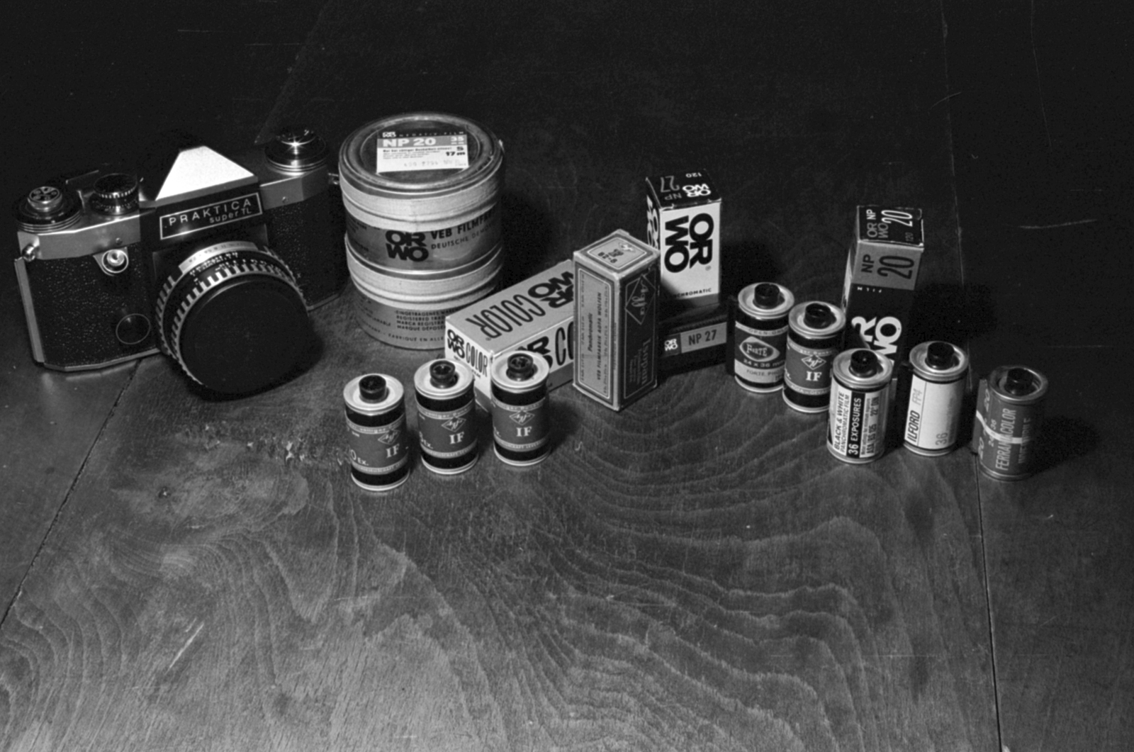 1969, Péterffy István, camera, film cassette, Fortepan #141704