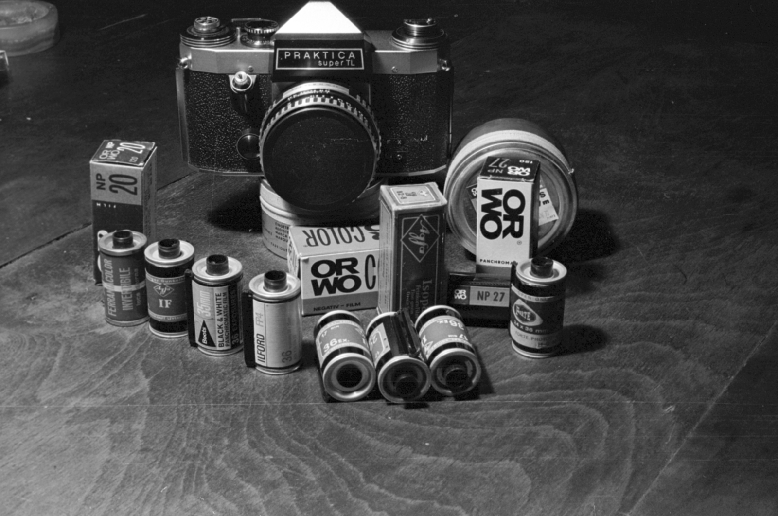 1969, Péterffy István, camera, film cassette, Fortepan #141706