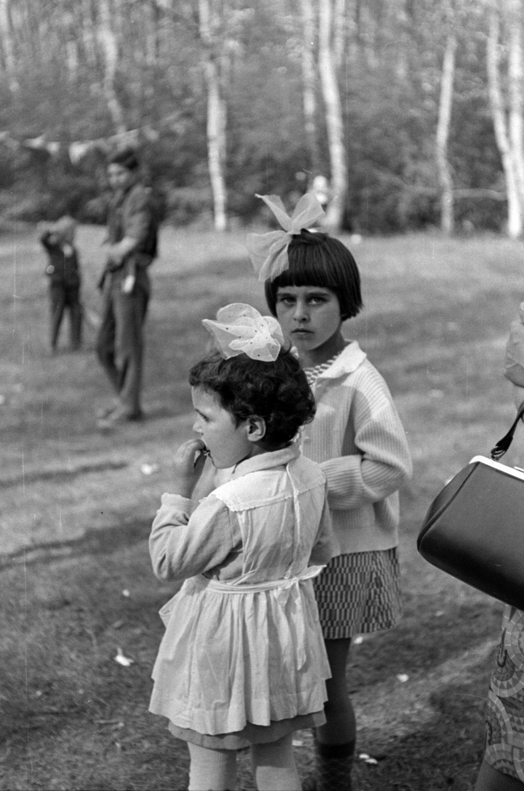 Magyarország, 1965, Péterffy István, masni, ünneplő ruha, Fortepan #141761