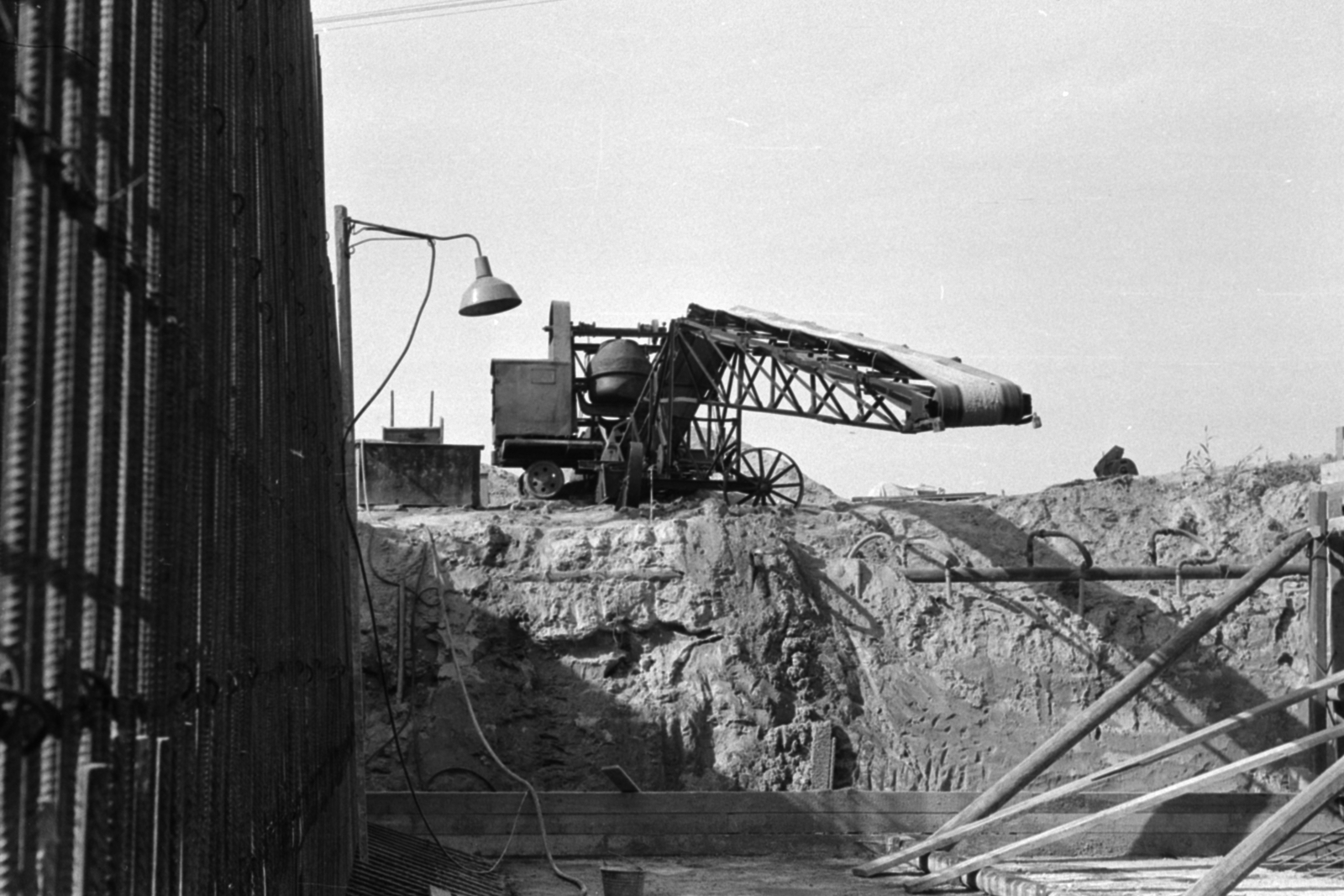1967, Péterffy István, mining, conveyor belt, Fortepan #142040