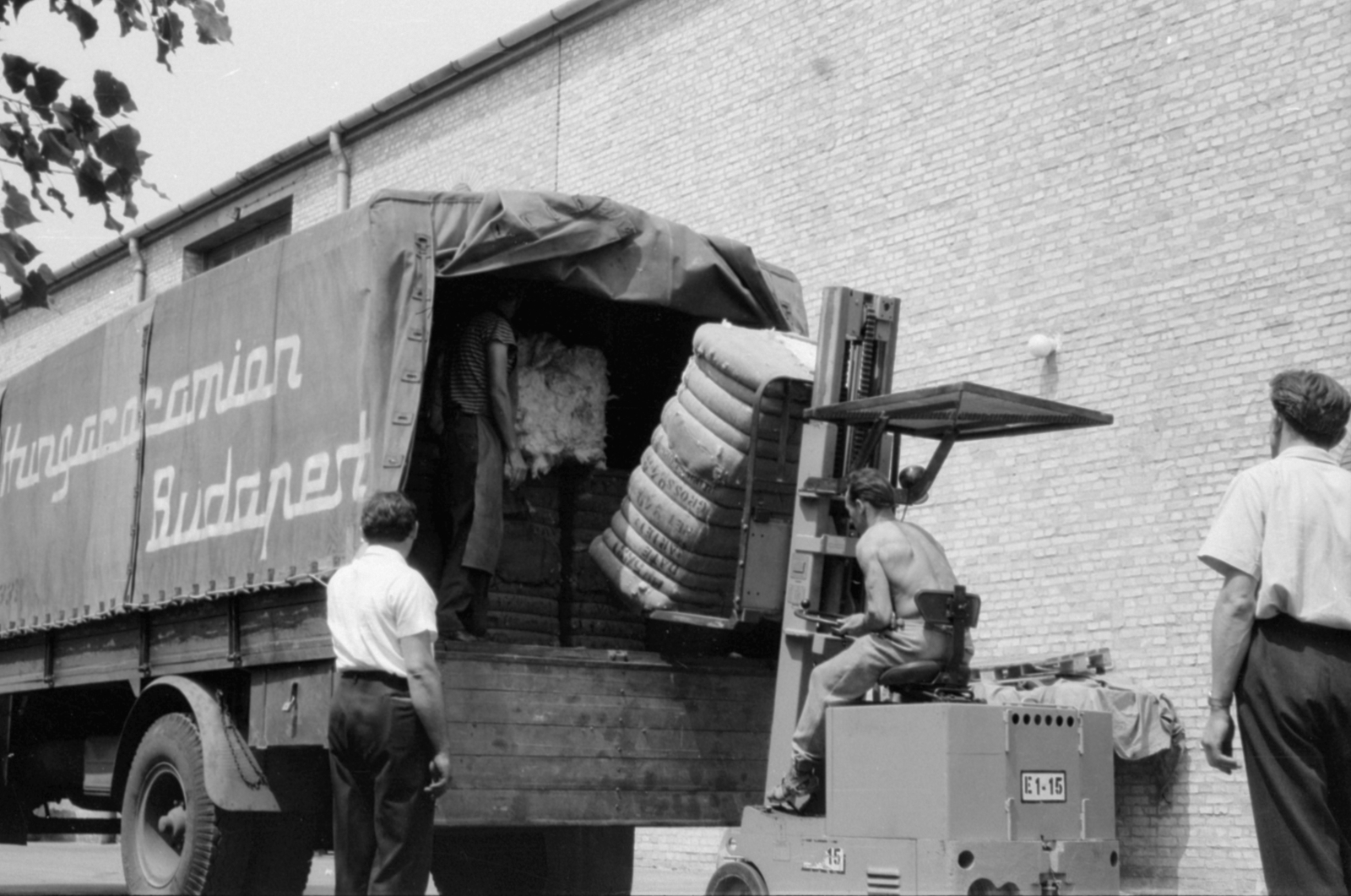 1967, Péterffy István, commercial vehicle, trolley, Hungarocamion-organisation, Fortepan #142042