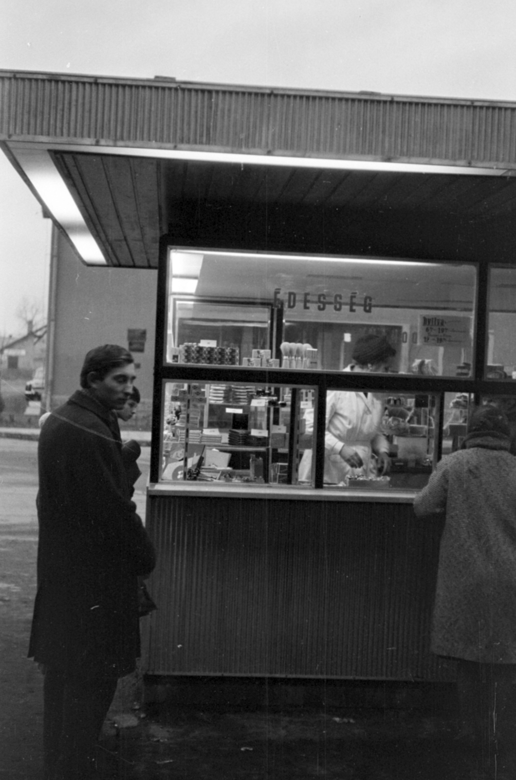 1969, Péterffy István, buffet, Fortepan #142120