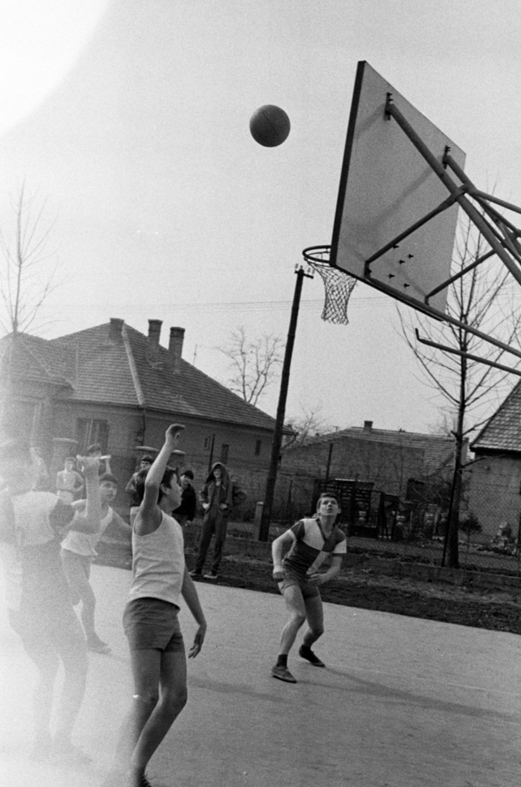 1970, Péterffy István, basketball, Fortepan #142238