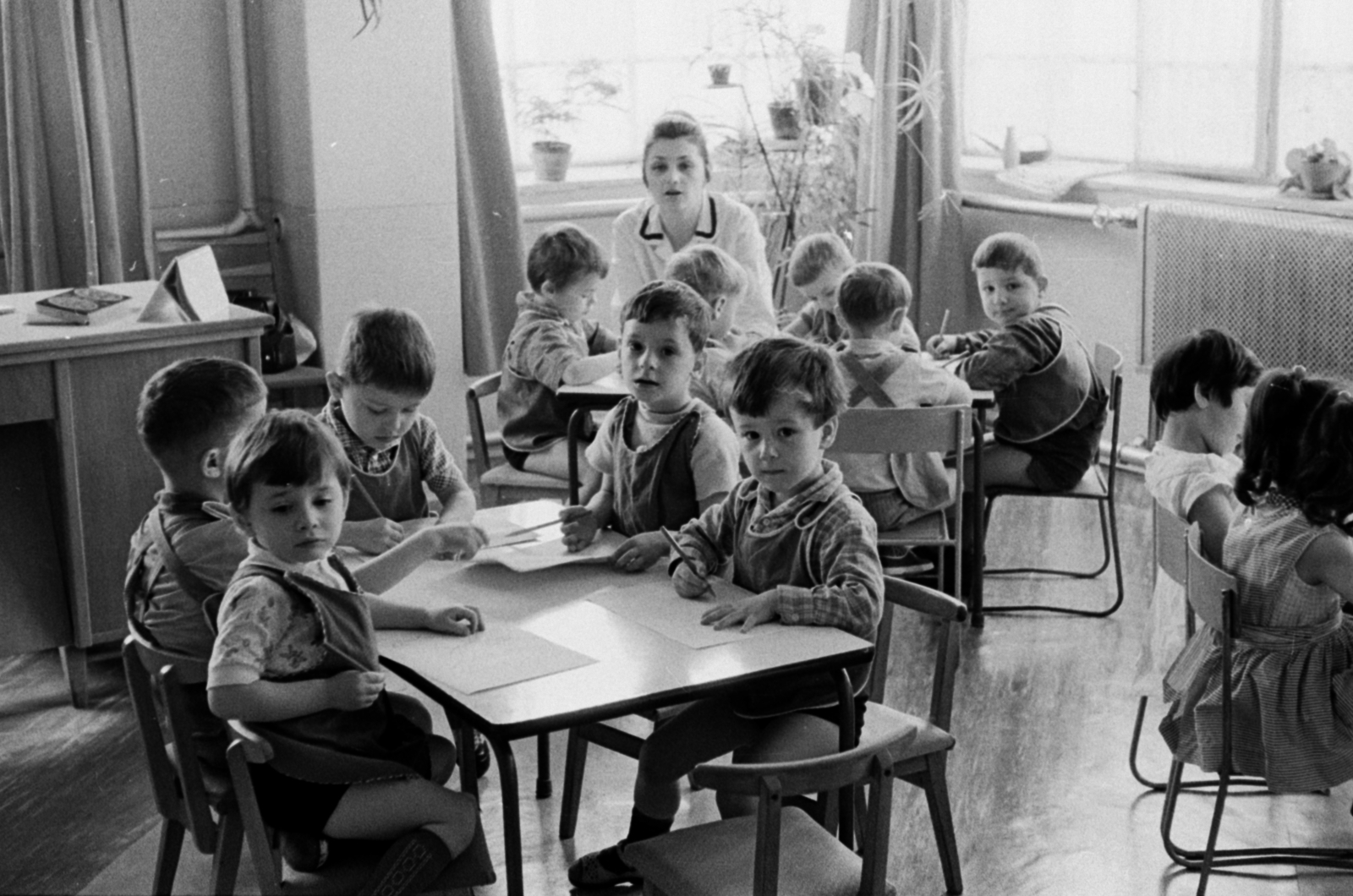 Magyarország, Nagykőrös, a Nagykőrösi Konzervgyár óvodája., 1970, Péterffy István, óvoda, Fortepan #142415