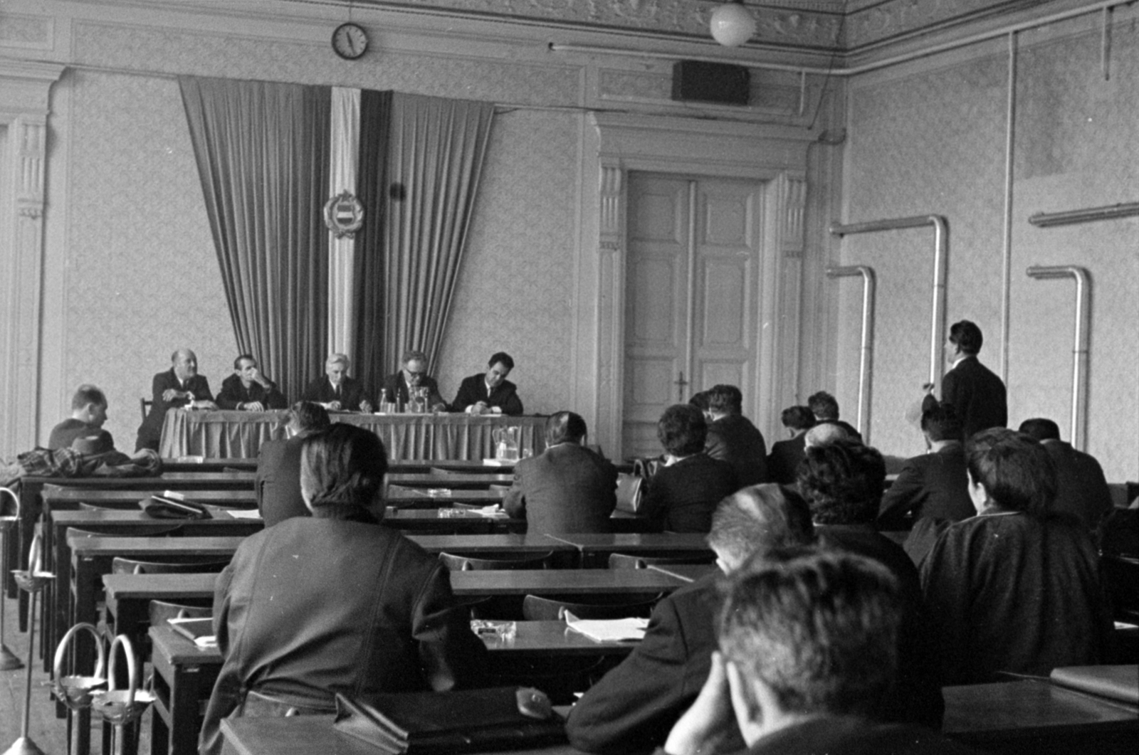 Hungary, Cegléd, a Dél-Pest megyei Területi Tsz-szövetség közgyűlése., 1970, Péterffy István, Fortepan #142422