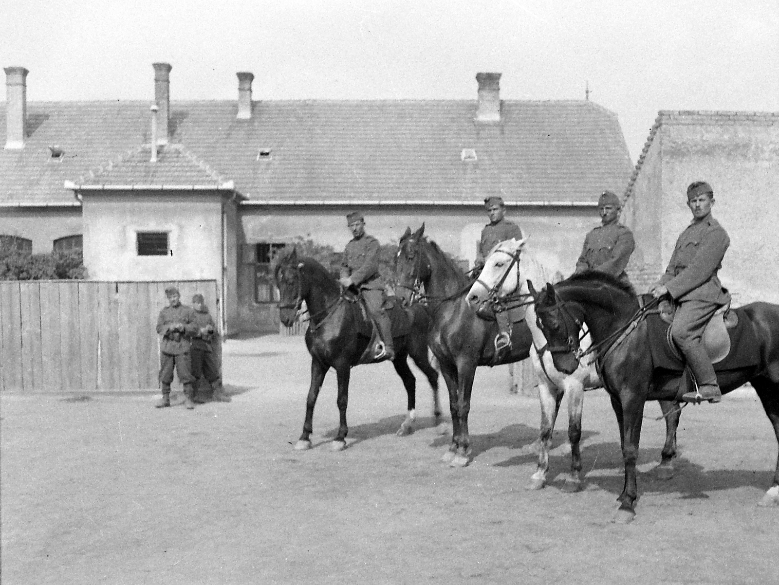 1938, Csontos Péter, horse, soldier, rider, Fortepan #14253