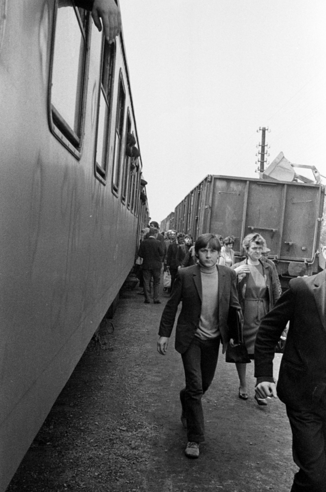 Hungary, Gyál, vasútállomás., 1974, Péterffy István, Fortepan #142582