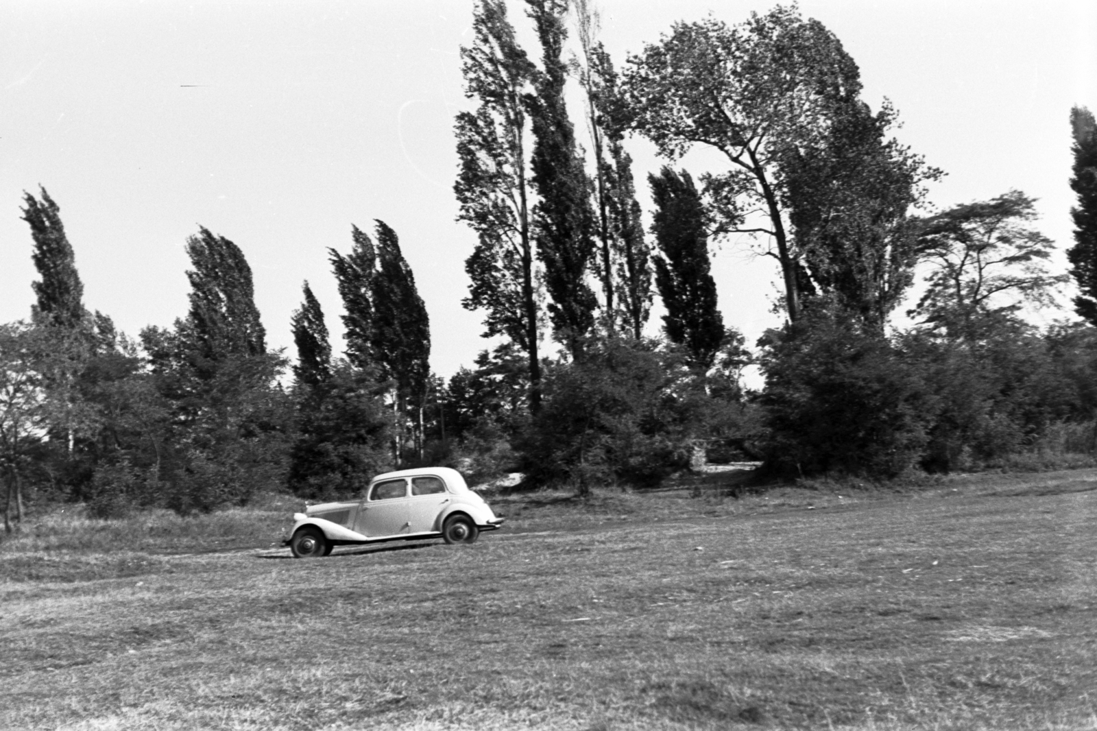 1963, Chuckyeager tumblr, Mercedes W136, Fortepan #143051