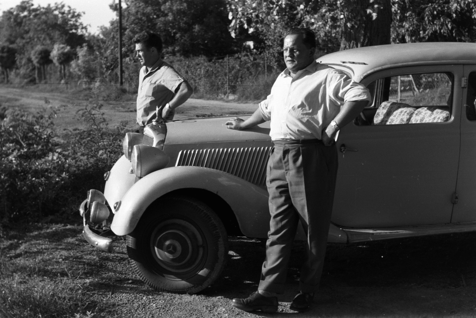 1963, Chuckyeager tumblr, Mercedes-Benz 170V, Fortepan #143055