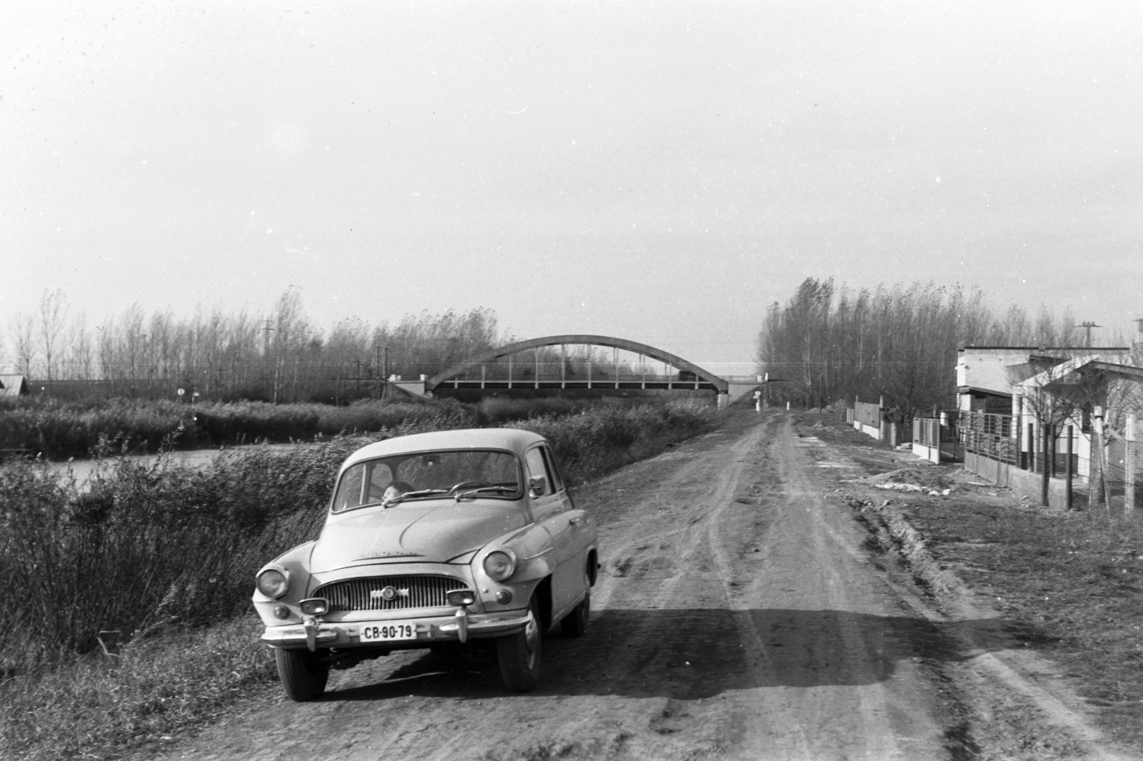 1962, Chuckyeager tumblr, rendszám, Fortepan #143195