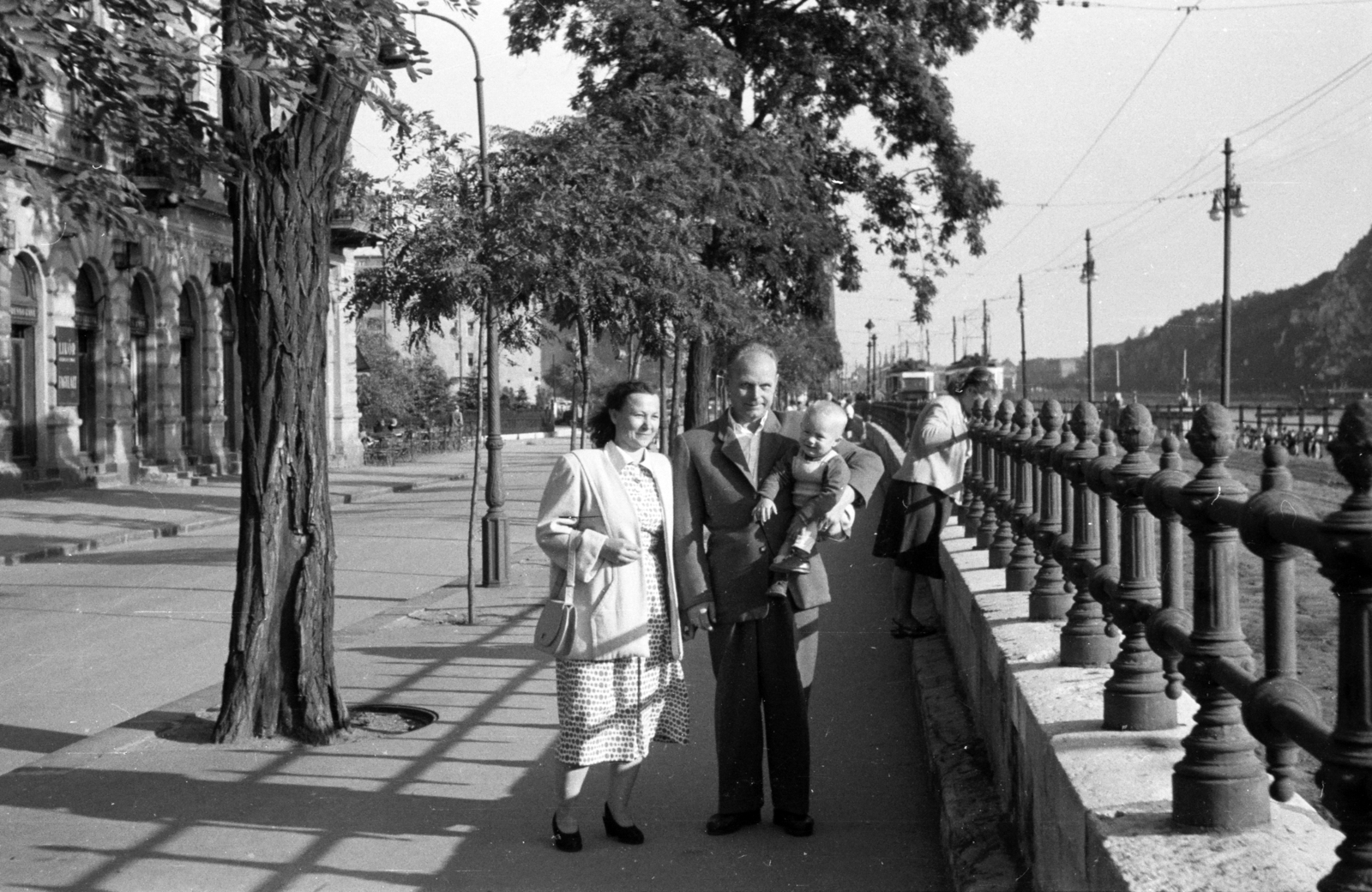Hungary, Budapest V., Dunakorzó a Vigadó térnél., 1963, Chuckyeager tumblr, Budapest, Fortepan #143202