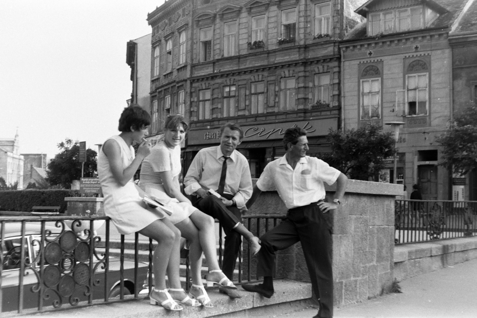 Hungary, Sopron, Várkerület (Lenin körút)., 1966, Chuckyeager tumblr, Fortepan #143278