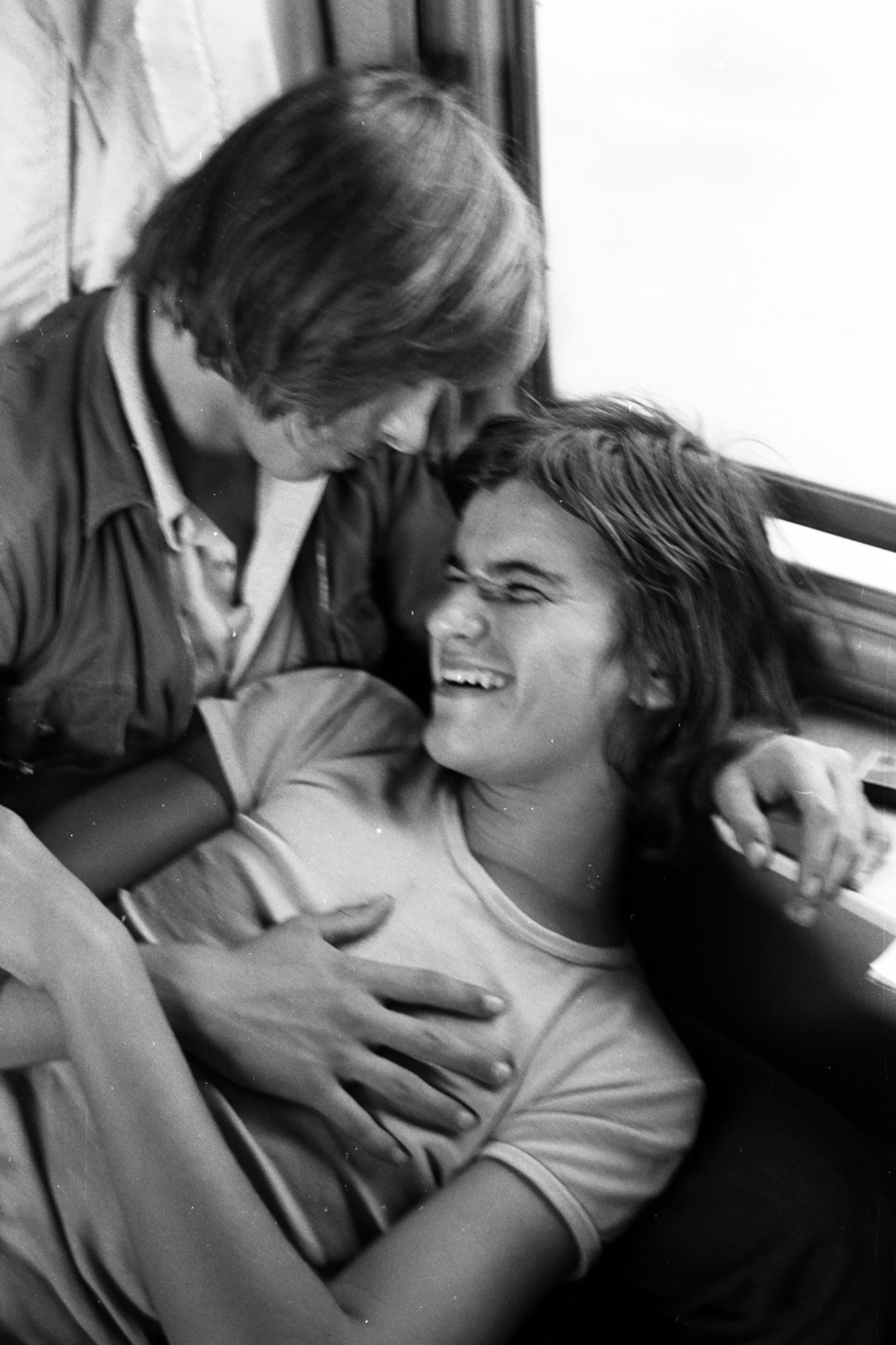 1971, Chuckyeager tumblr, train, Fortepan #143330