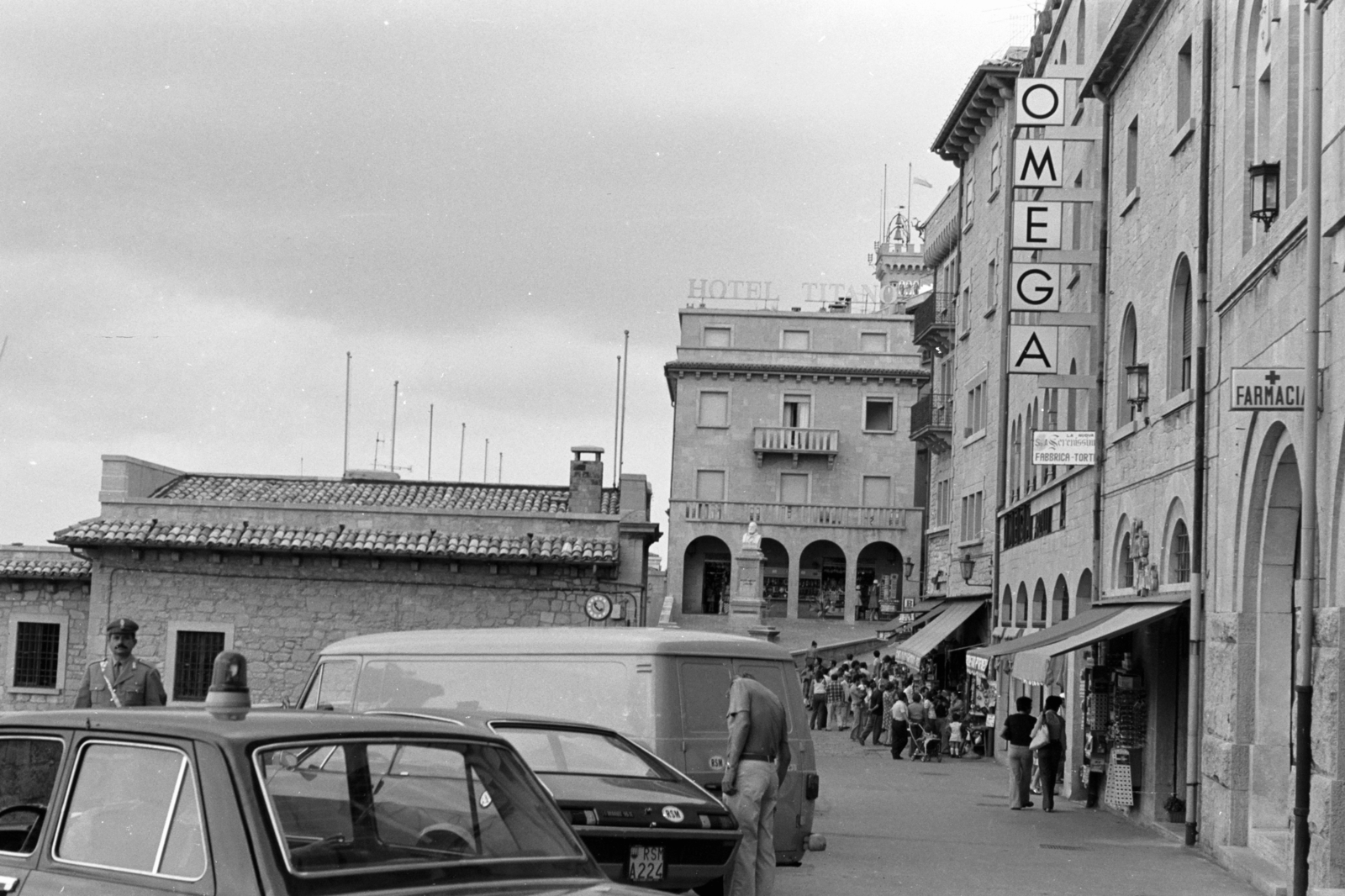 San Marino, Via Donna Felicissima., 1974, Chuckyeager tumblr, Fortepan #143694